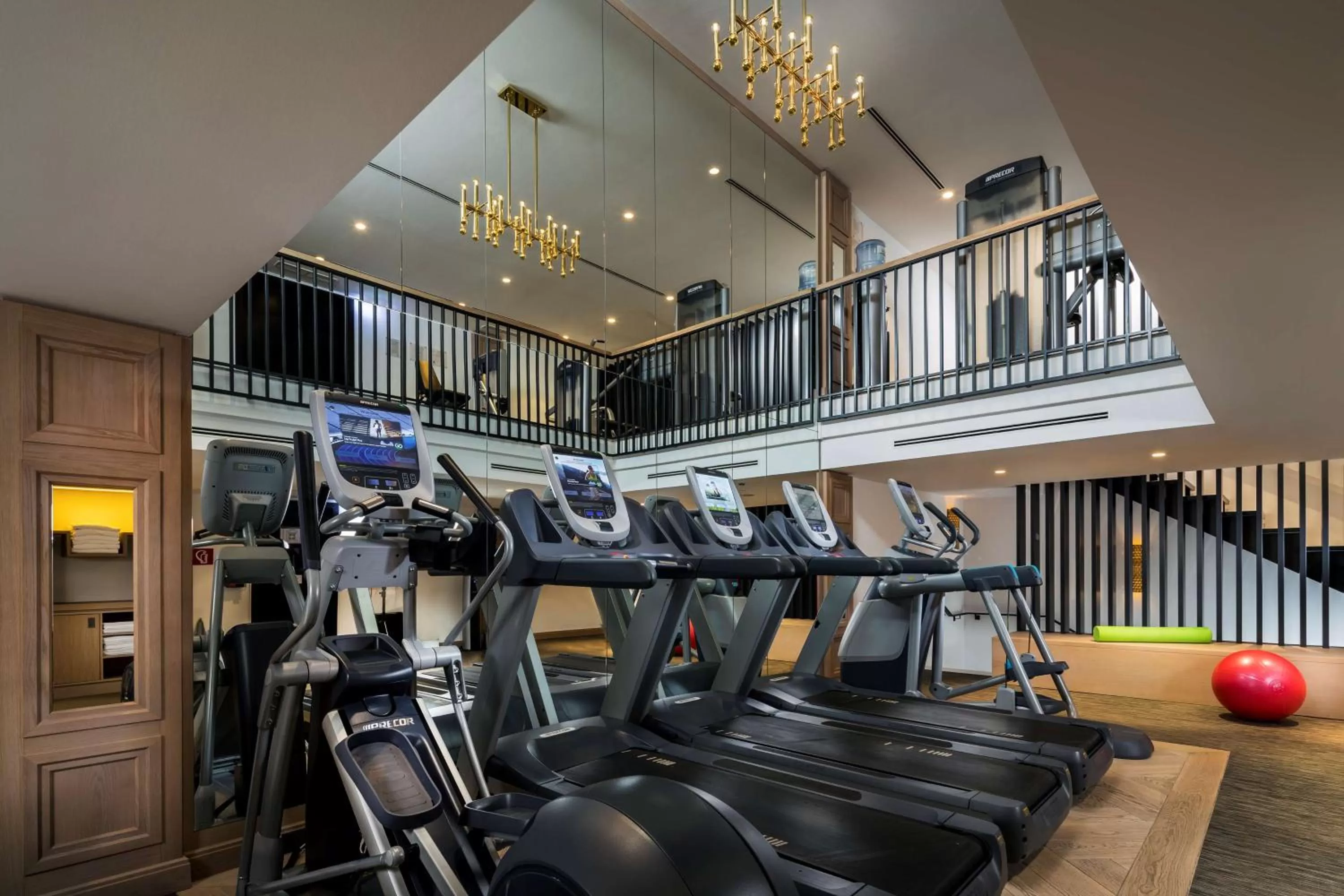 Fitness centre/facilities in Hilton Vienna Plaza