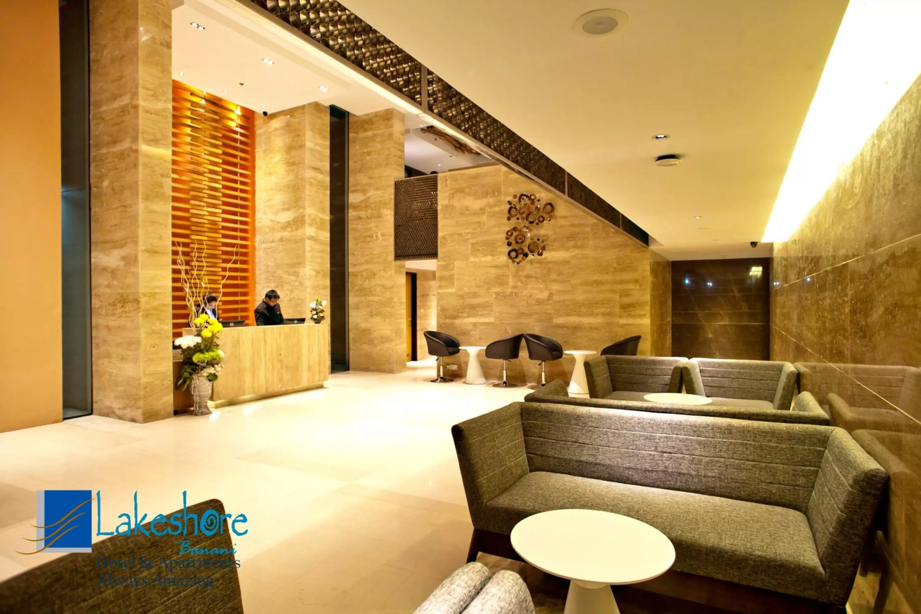 Lobby or reception in Lakeshore Suites, Banani