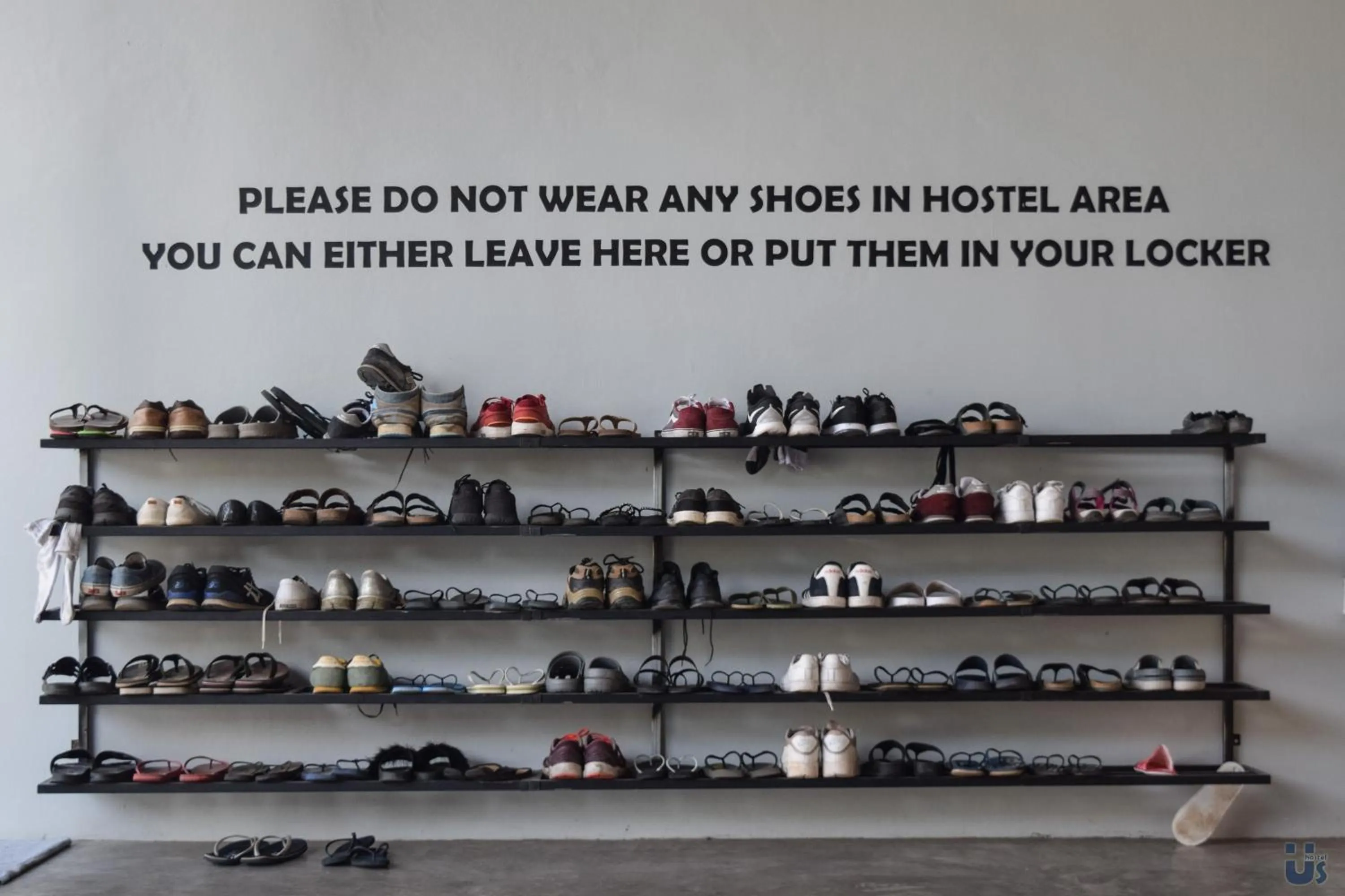 Lobby or reception in Us Hostel Samui