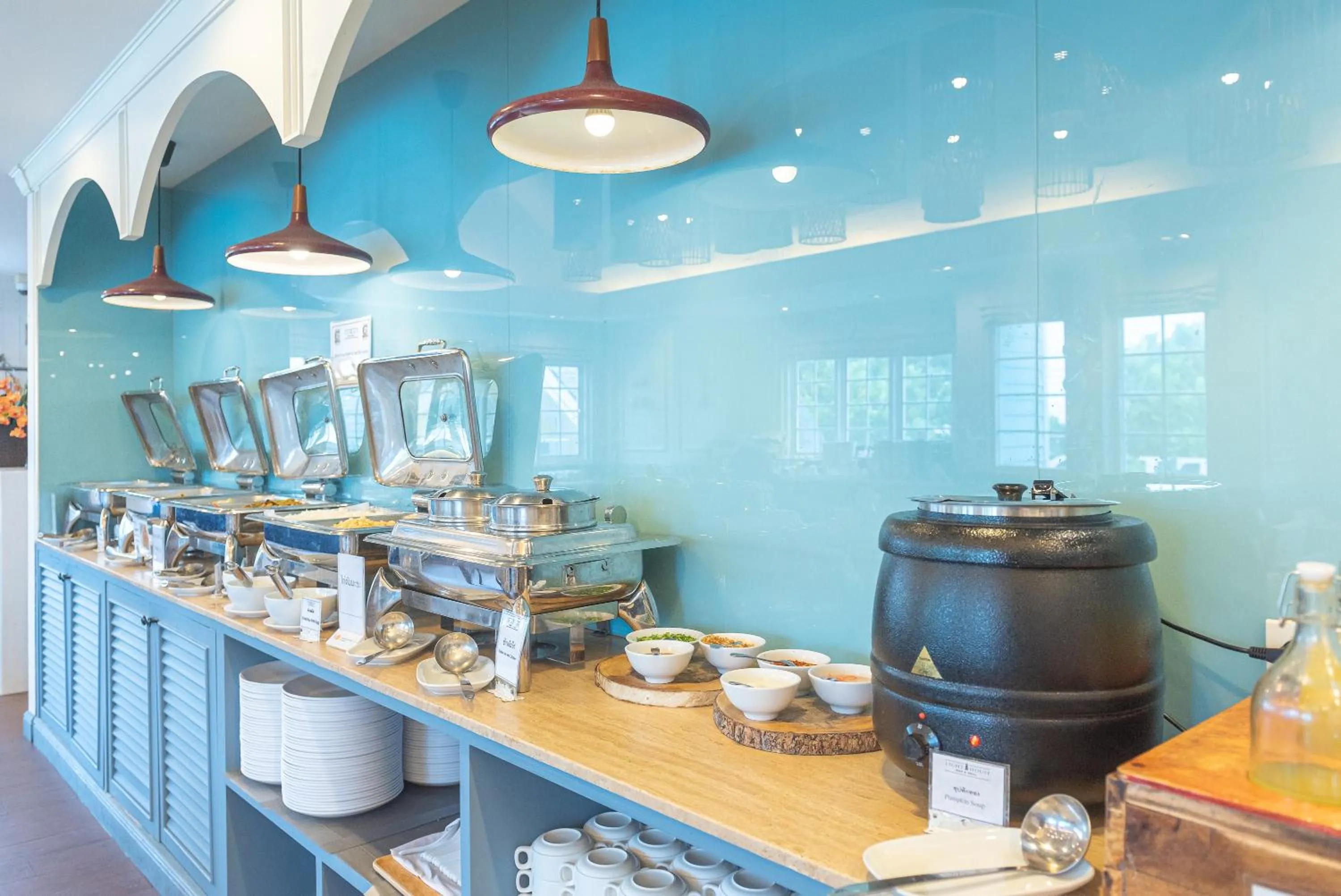 Buffet breakfast in Peggy's Cove Resort