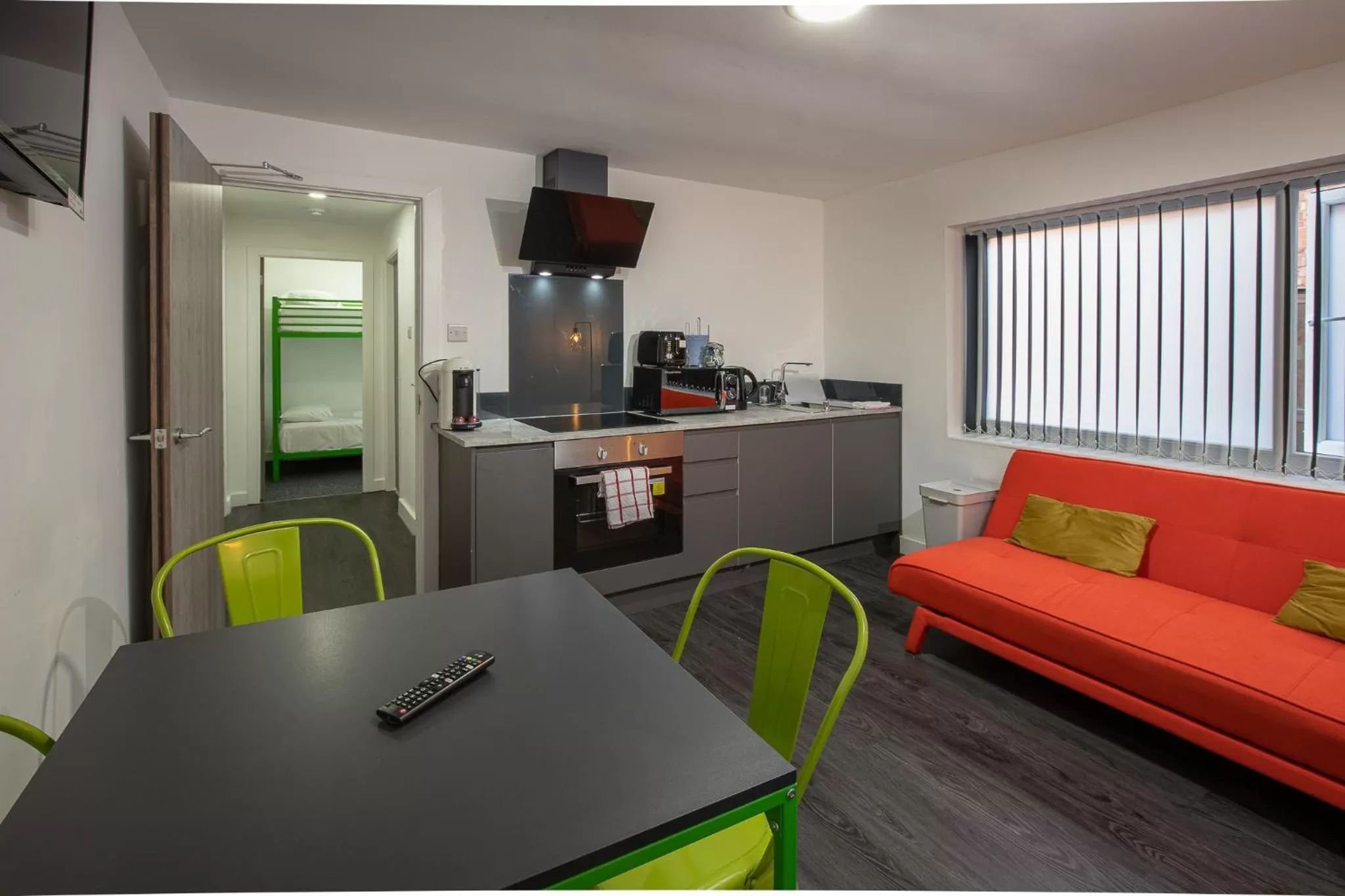 Living room in ApartHotel421 by Seafront Collection