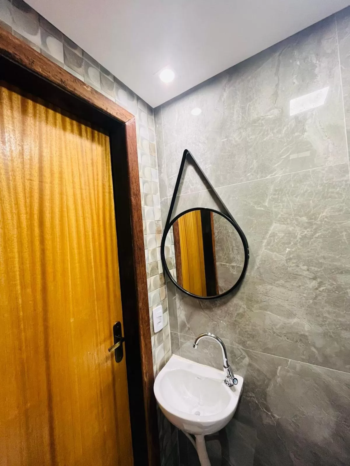 Bathroom in Riacho Hotel
