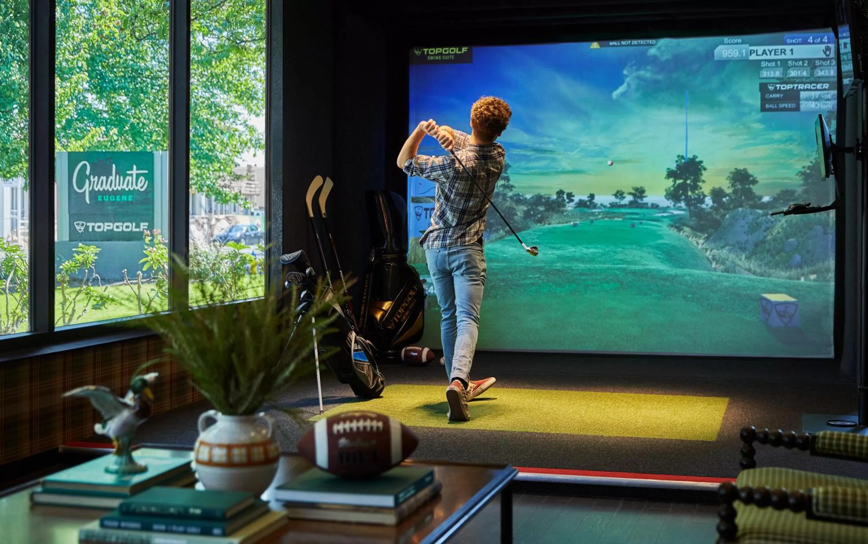 Golfcourse in Graduate by Hilton Eugene