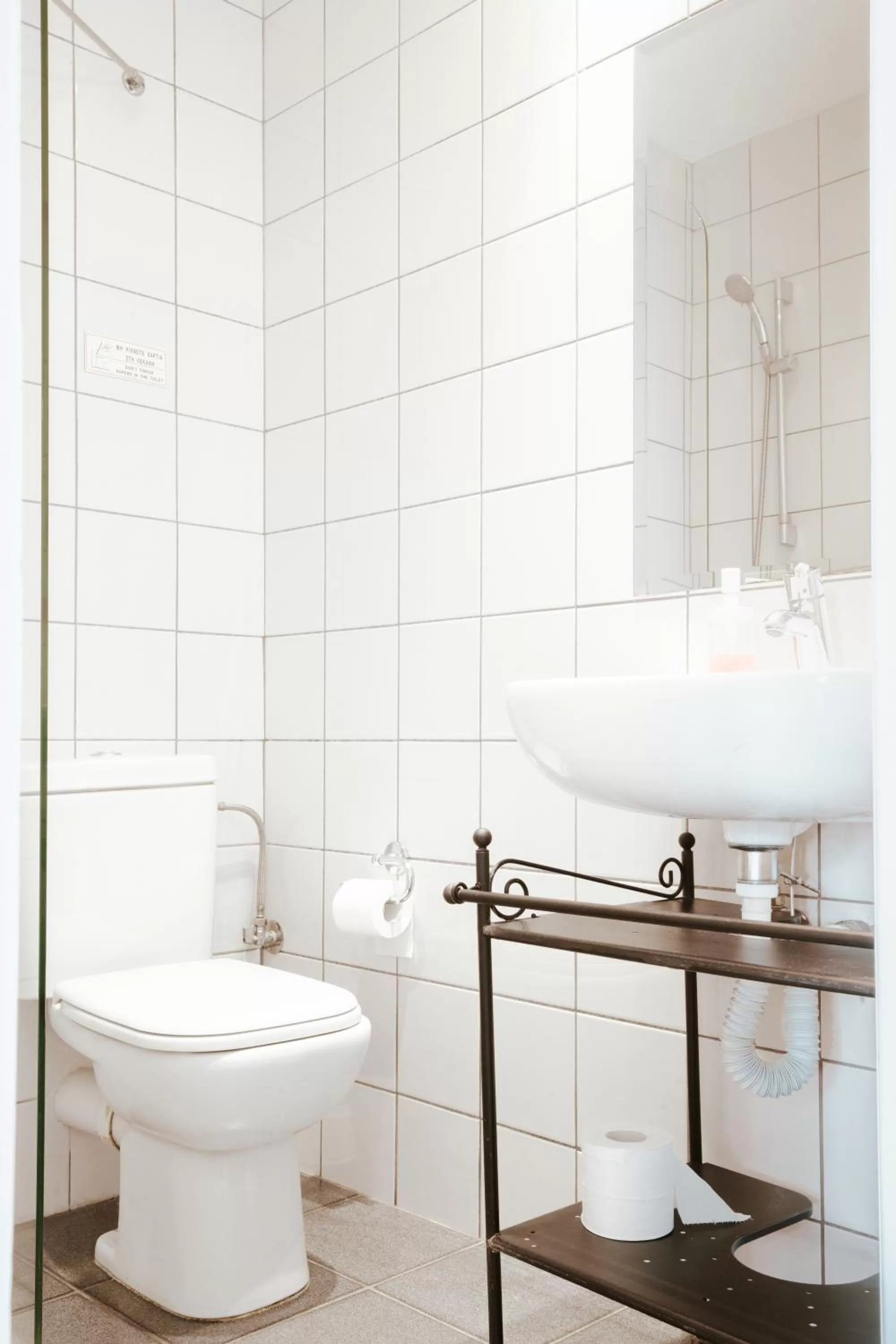 Bathroom in Athens Studios