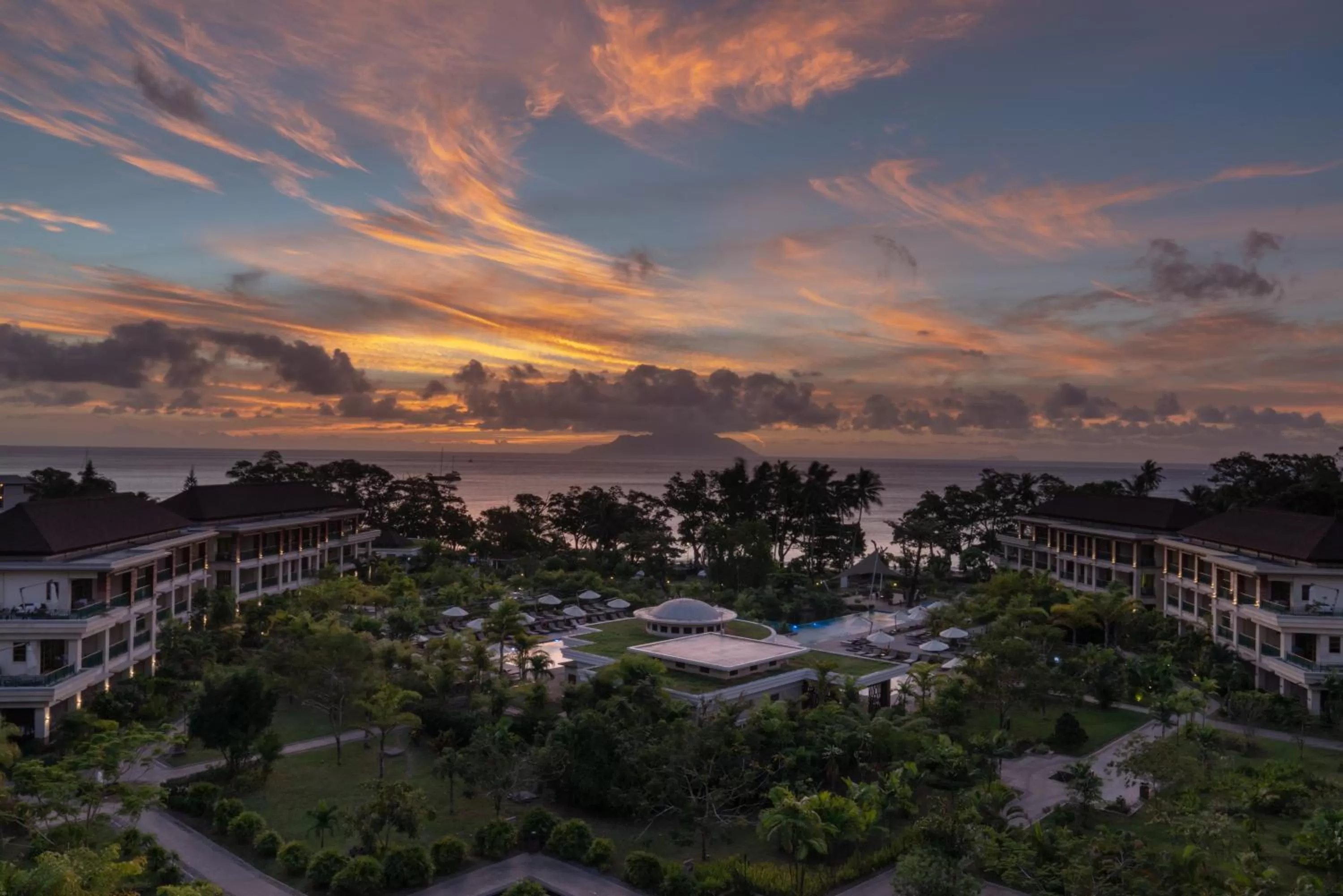 Bird's eye view in Savoy Seychelles Resort & Spa
