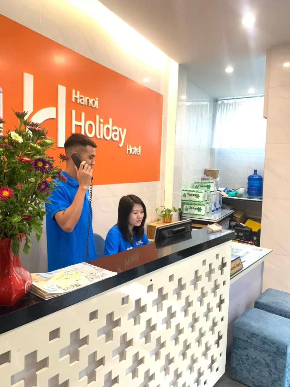 Staff in Hanoi Holiday Hotel