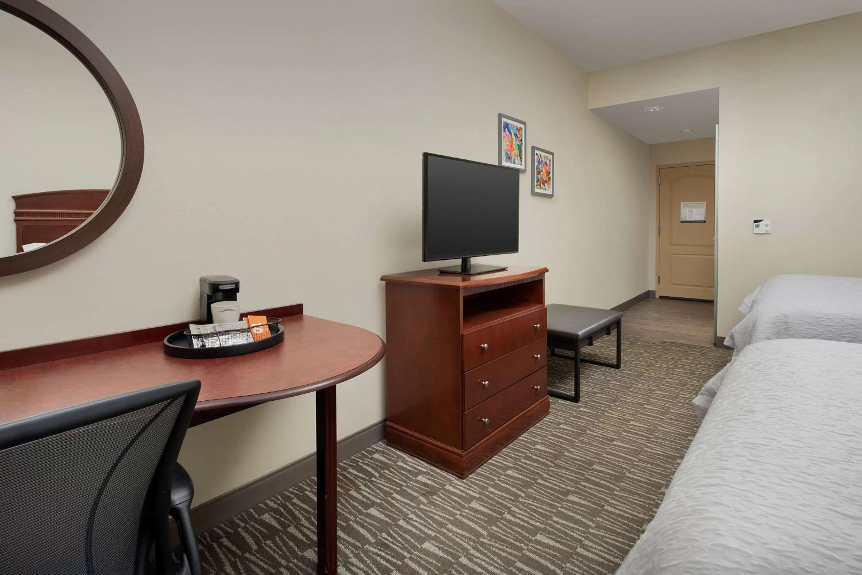 Bedroom, Bed in Hampton Inn & Suites Lakeland-South Polk Parkway