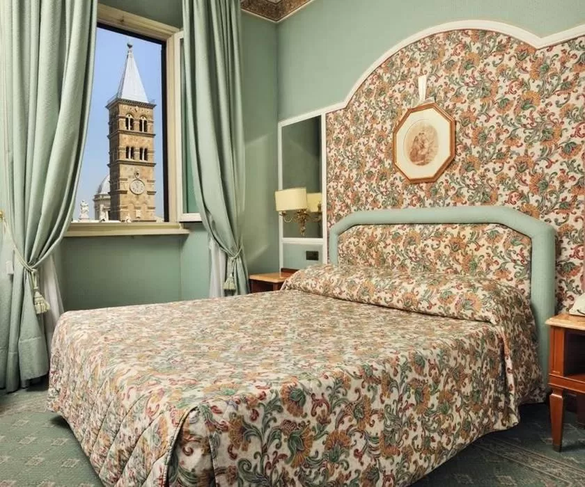 Deluxe Double Room with View in Hotel Mecenate Palace