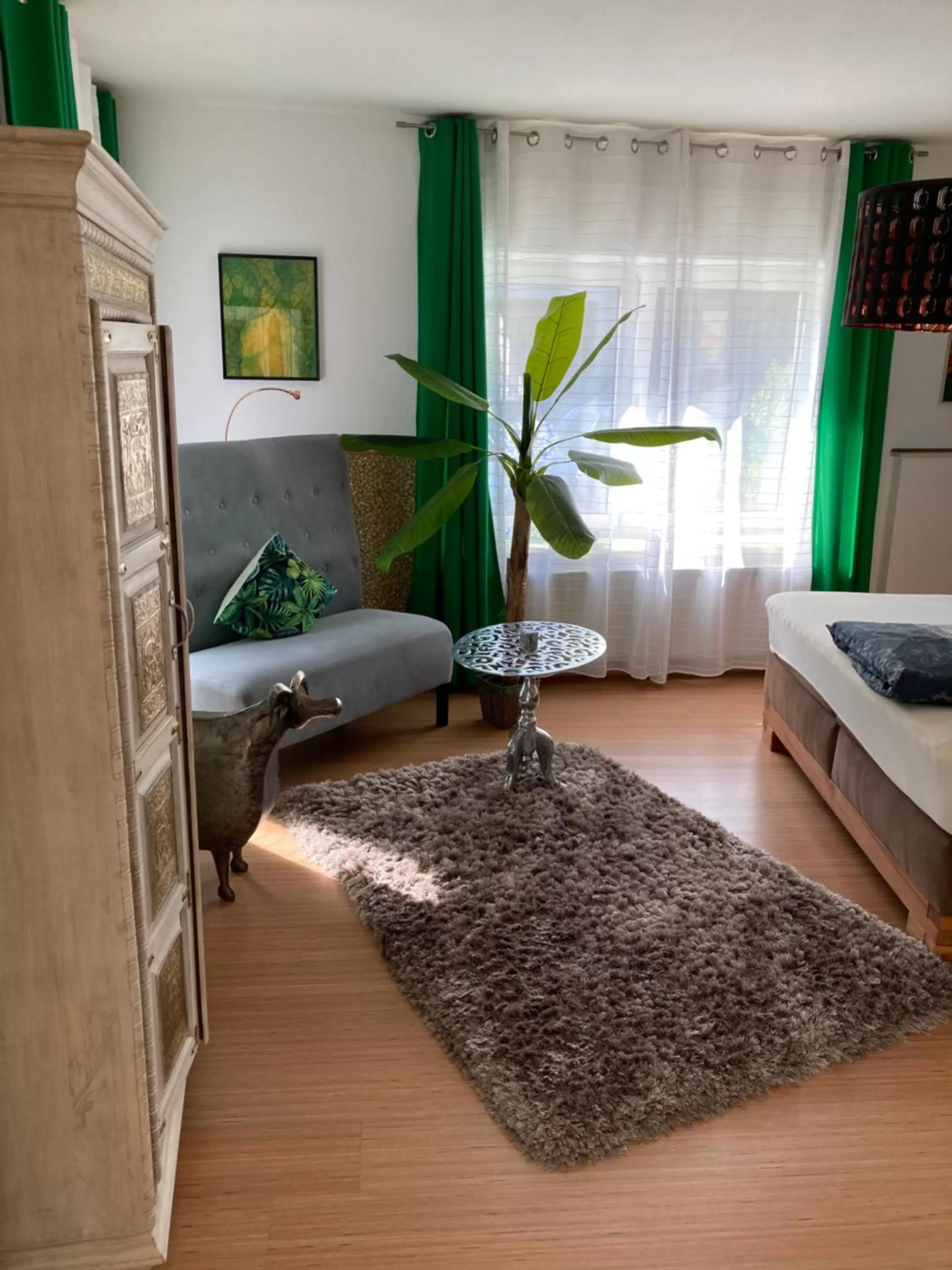 Bed in Gaestehaus Klaus