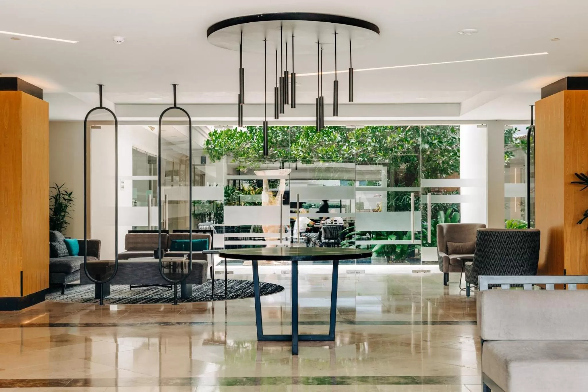 Lobby or reception in Hilton San Salvador