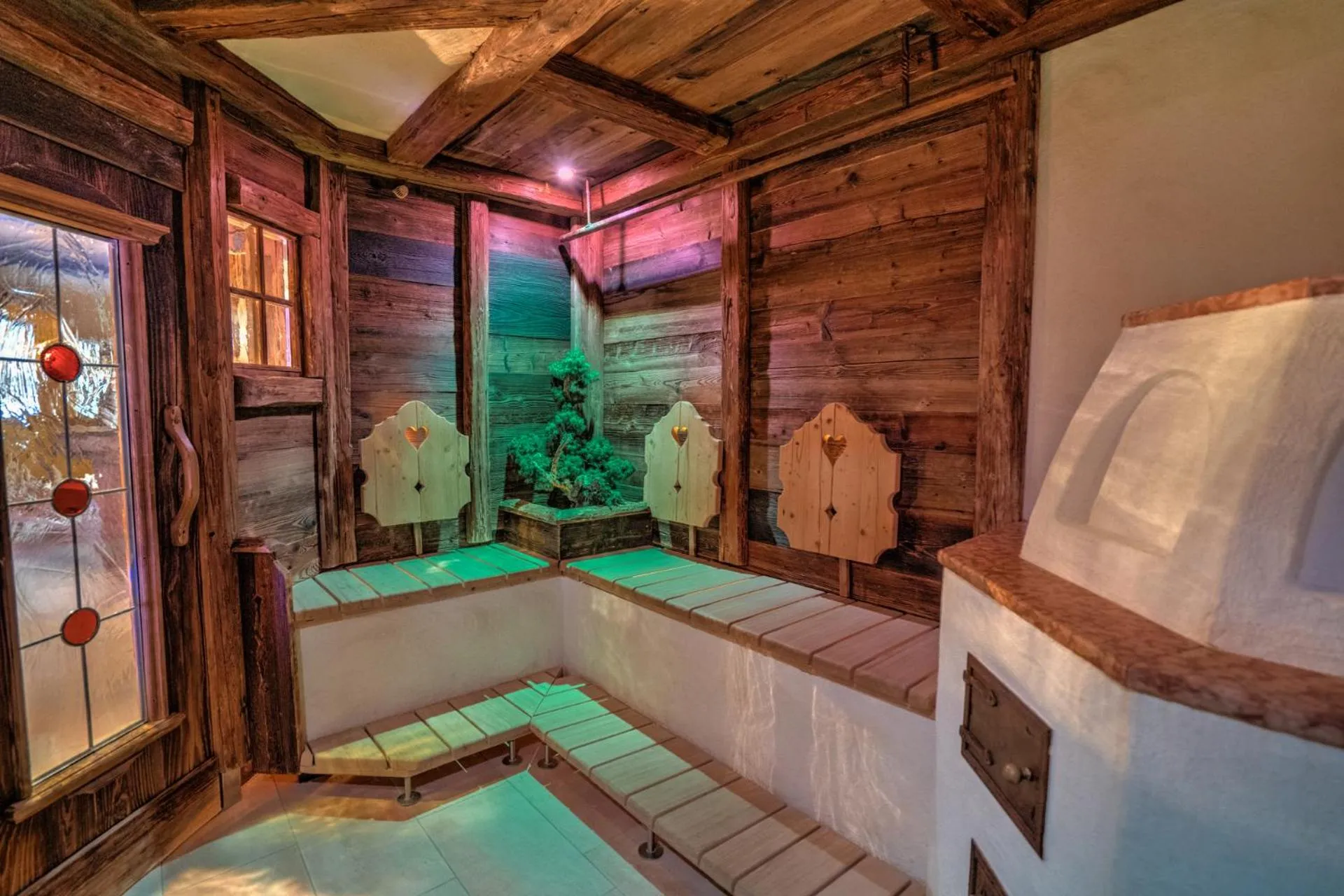 Sauna in Alpenbad Hotel Hohenhaus