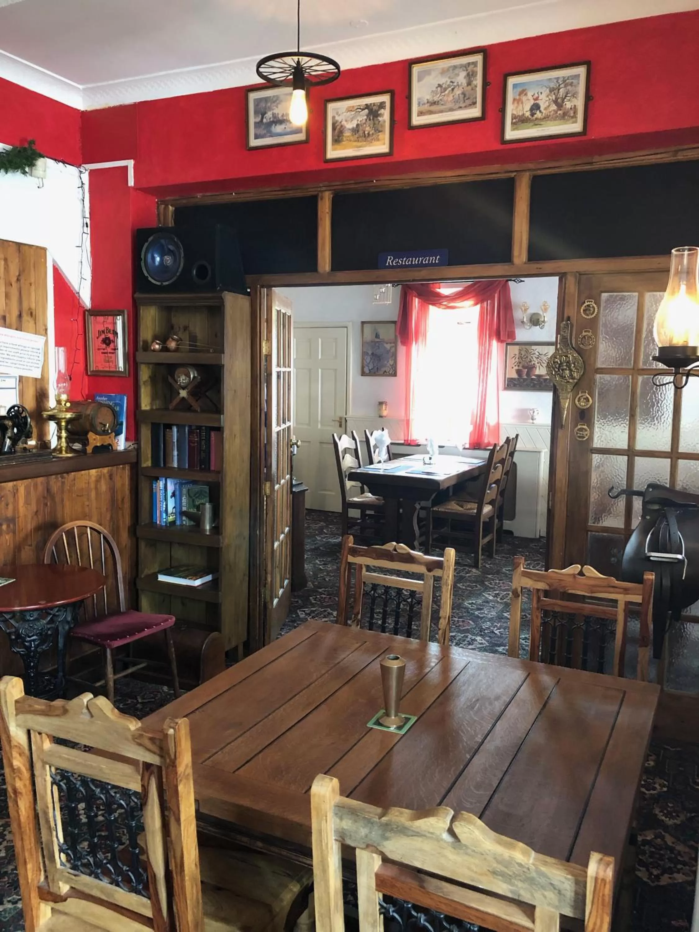 Dining area in The Star Inn
