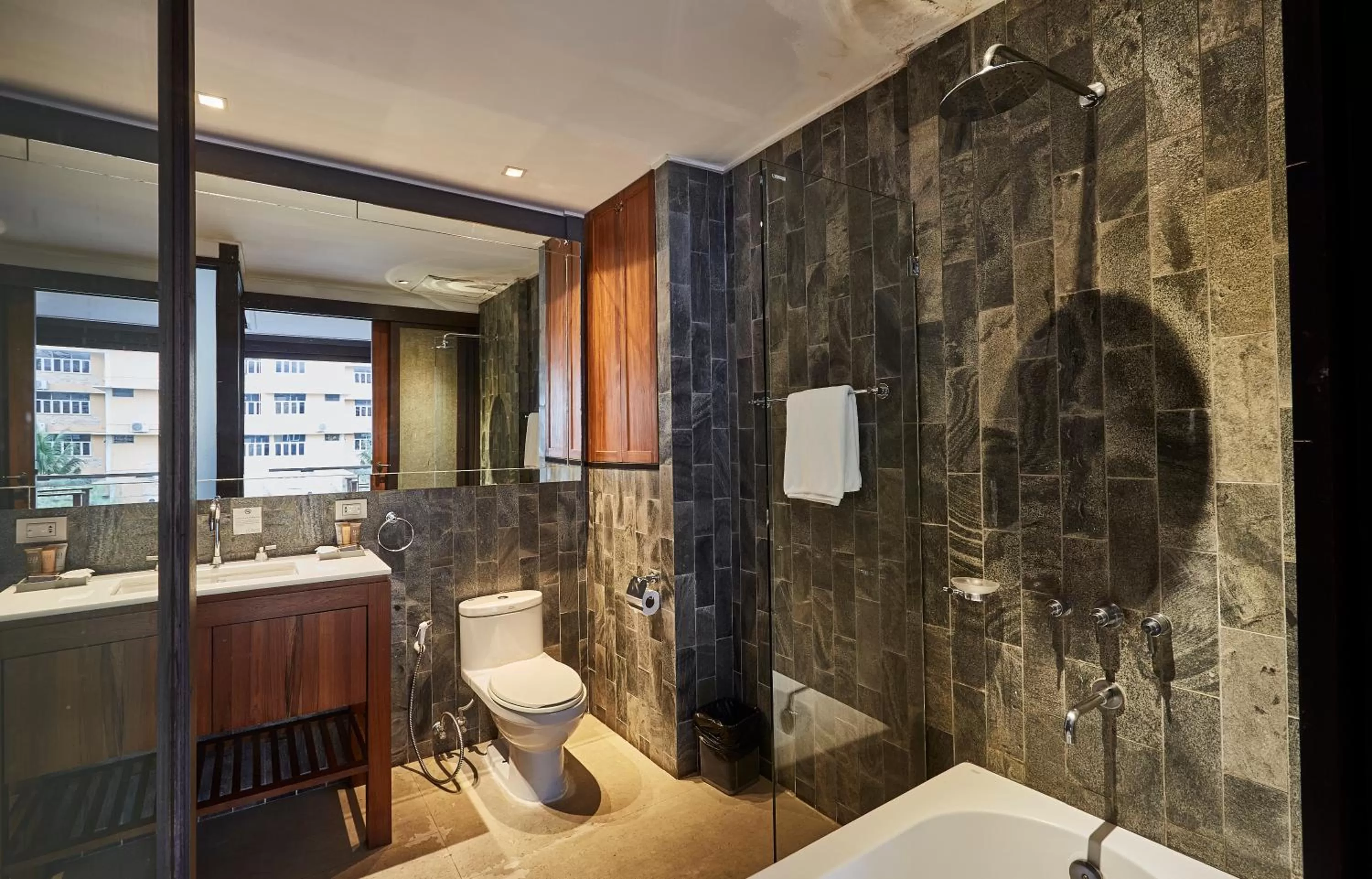 Bathroom in LUXX Langsuan Hotel - SHA Plus