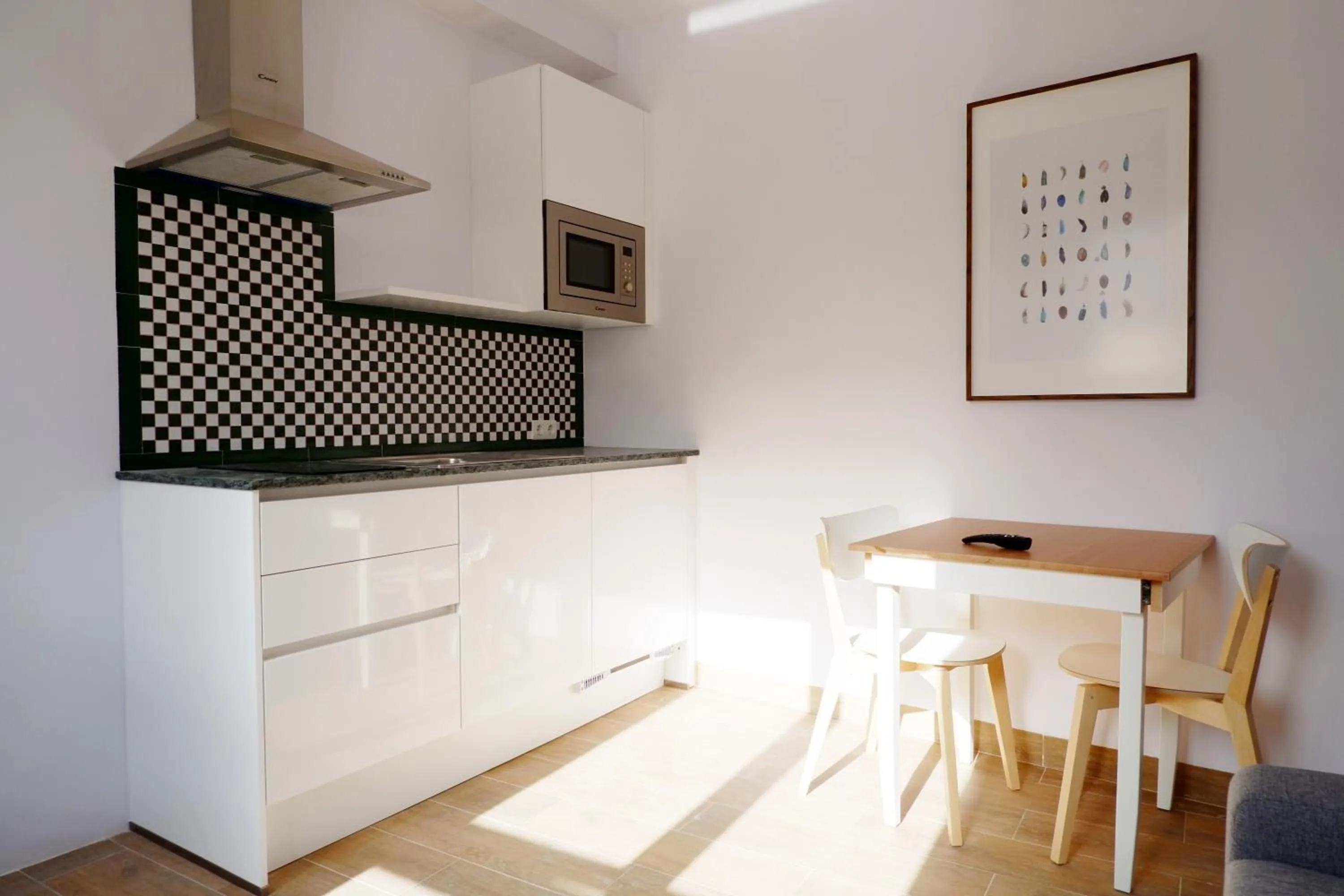 Kitchen or kitchenette in Hotel Andalucia