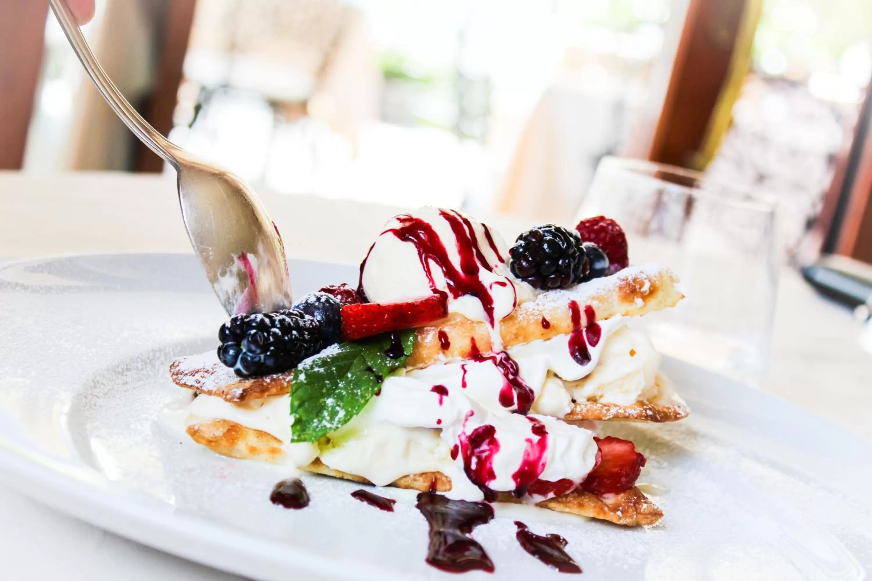 Food and drinks in Hotel Ristorante La Quartina