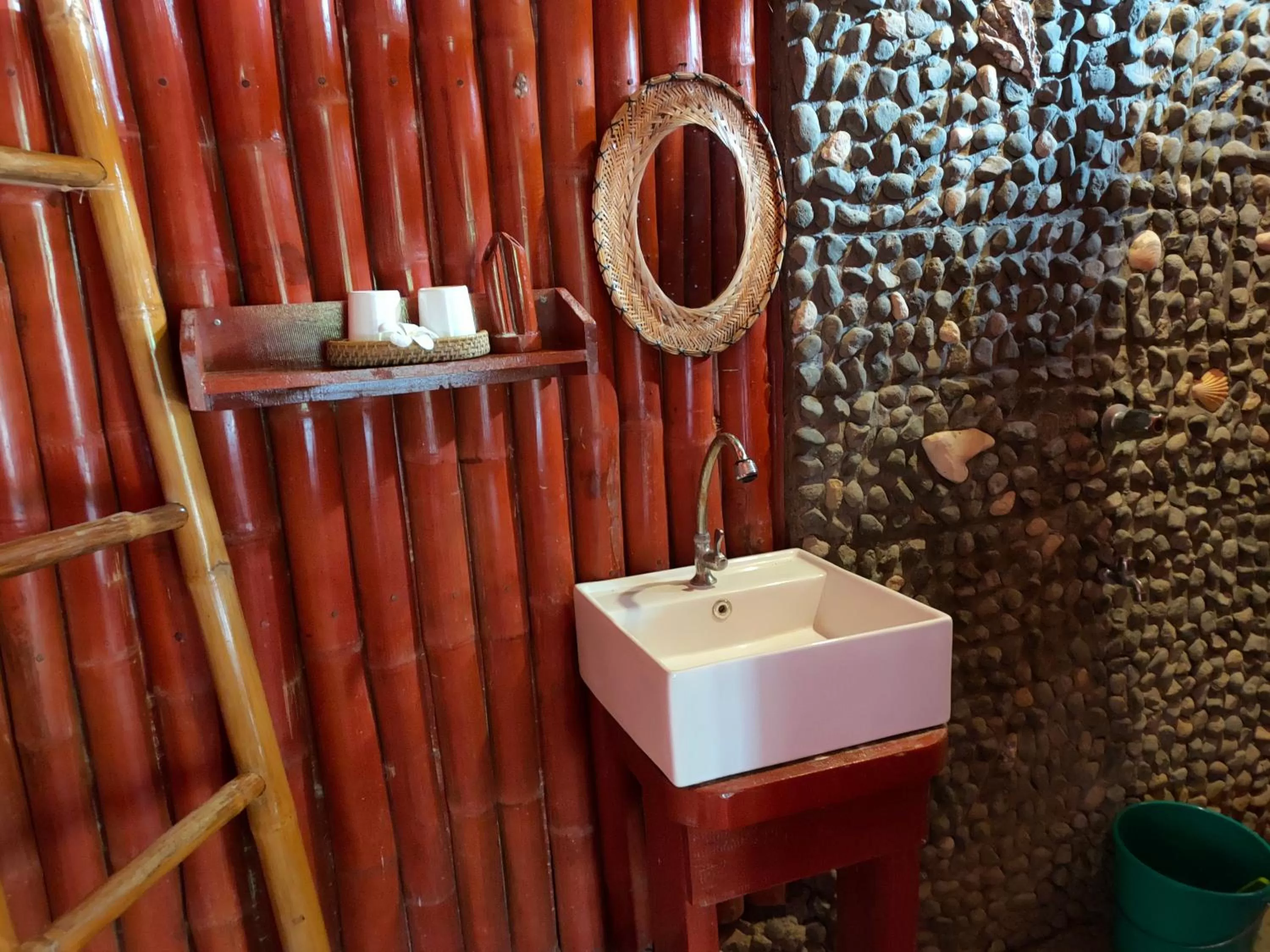 Bathroom in Emocion guesthouse