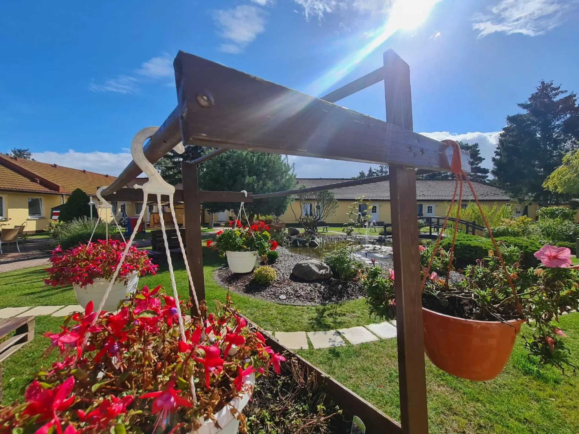 Garden in Hotel Pommerscher Hof