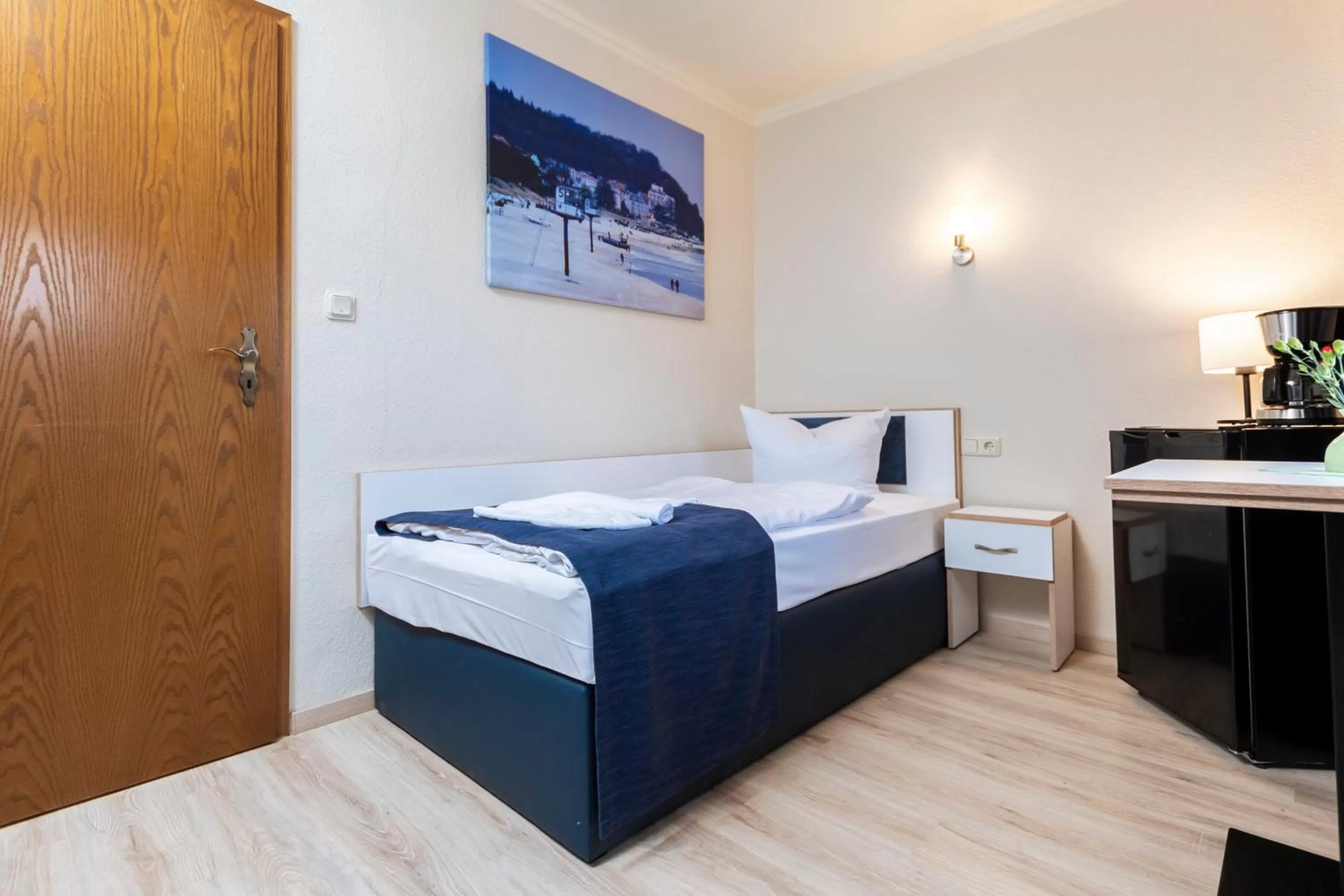 Photo of the whole room, Bed in Aparthotel Stralsund Studios und Apartments