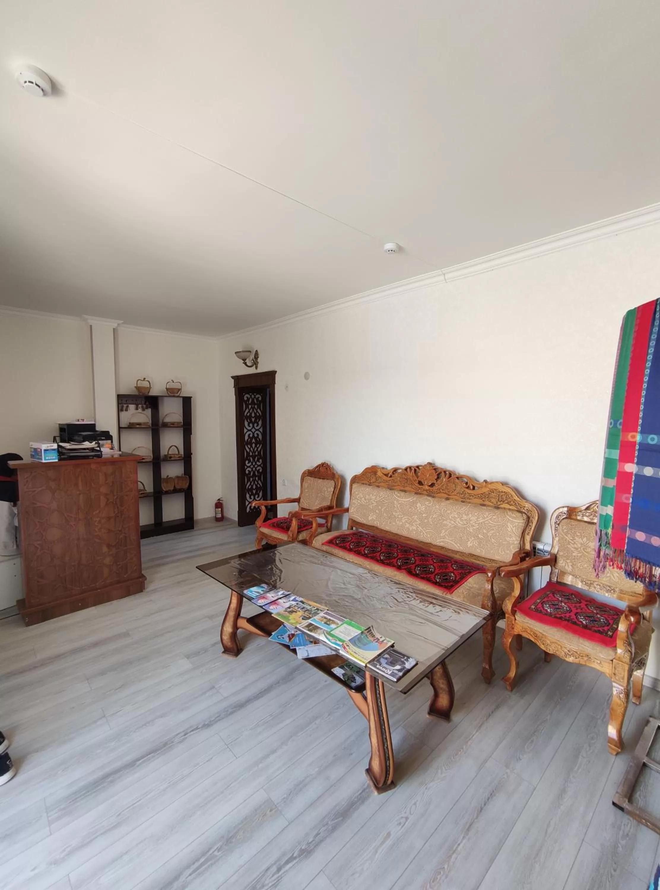 Living room in Khiva Otabek B&B