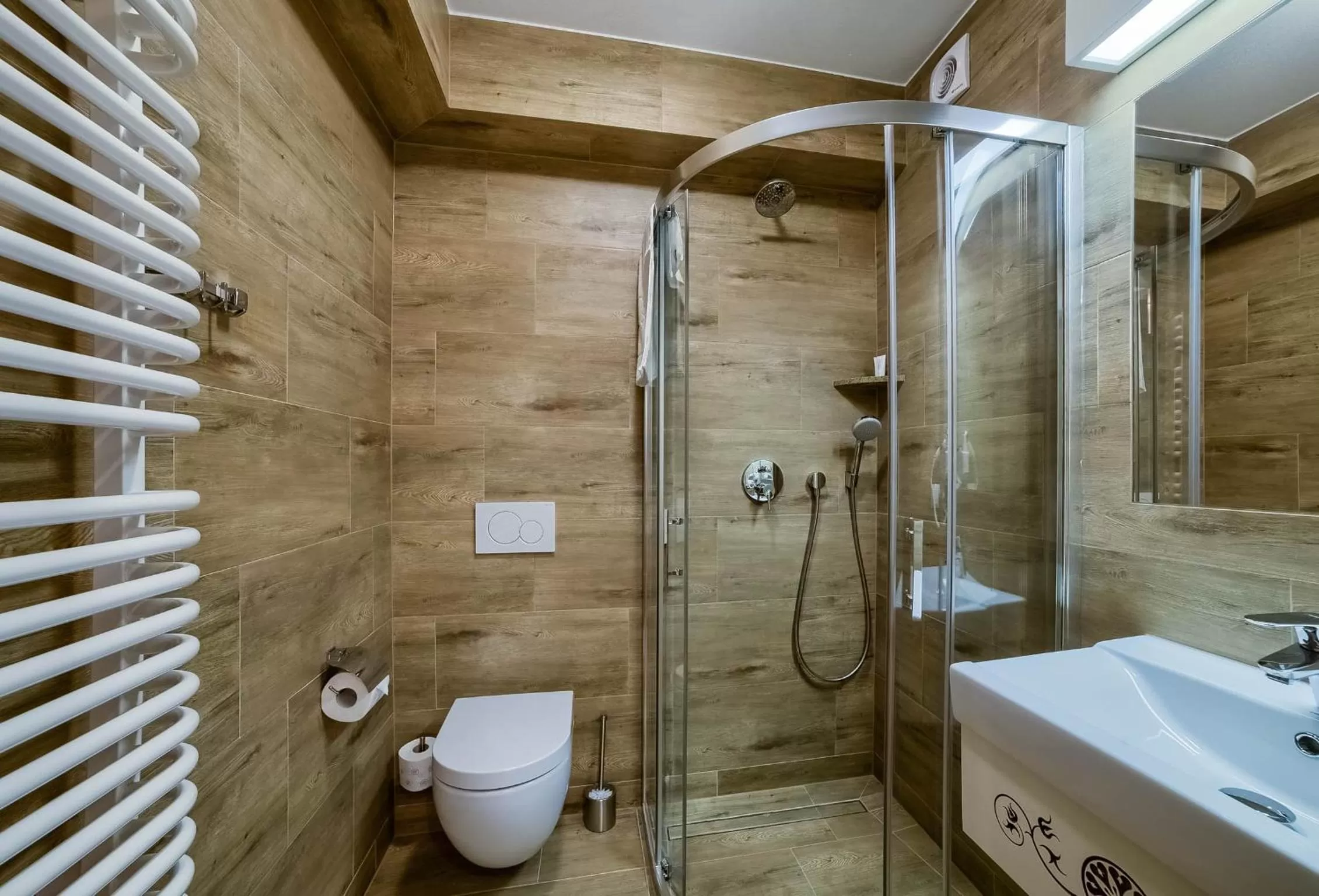 Bathroom in Hotel Górski