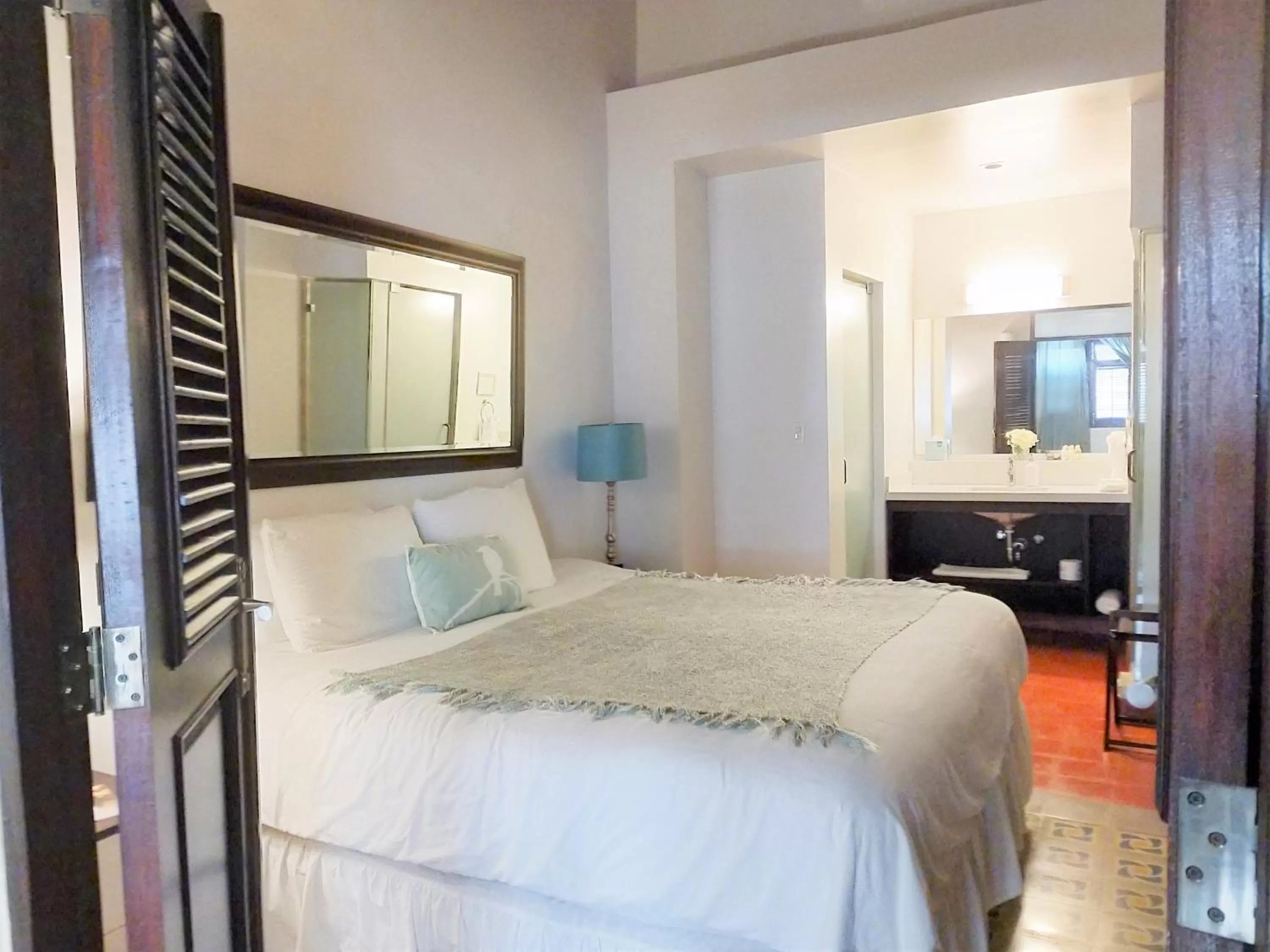 Bed in La Terraza de San Juan