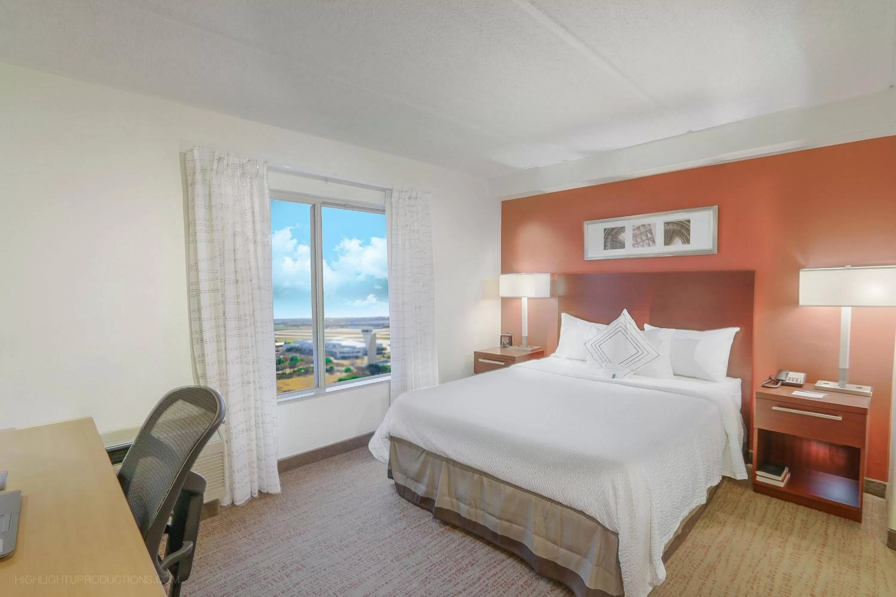 Photo of the whole room, Bed in Residence Inn Fort Worth Alliance Airport