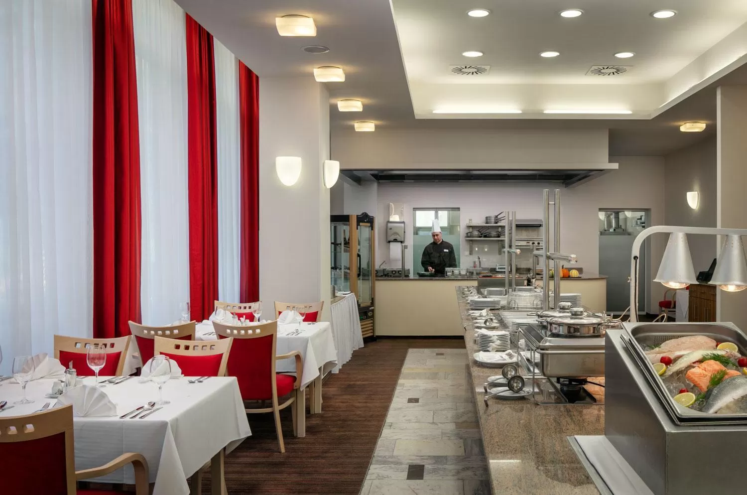 Restaurant/places to eat in Spa Resort Sanssouci