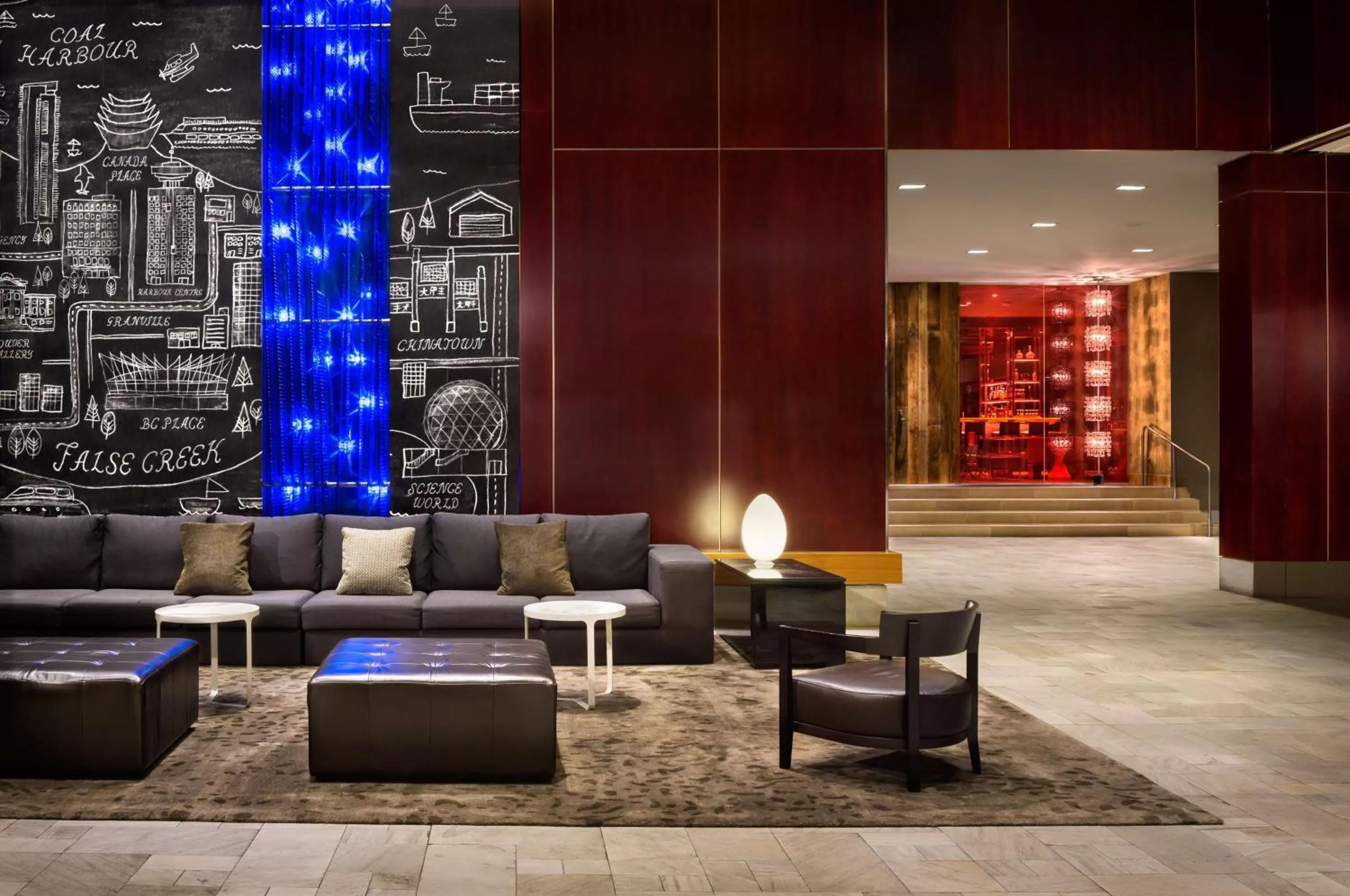 Lobby or reception in Hyatt Regency Vancouver