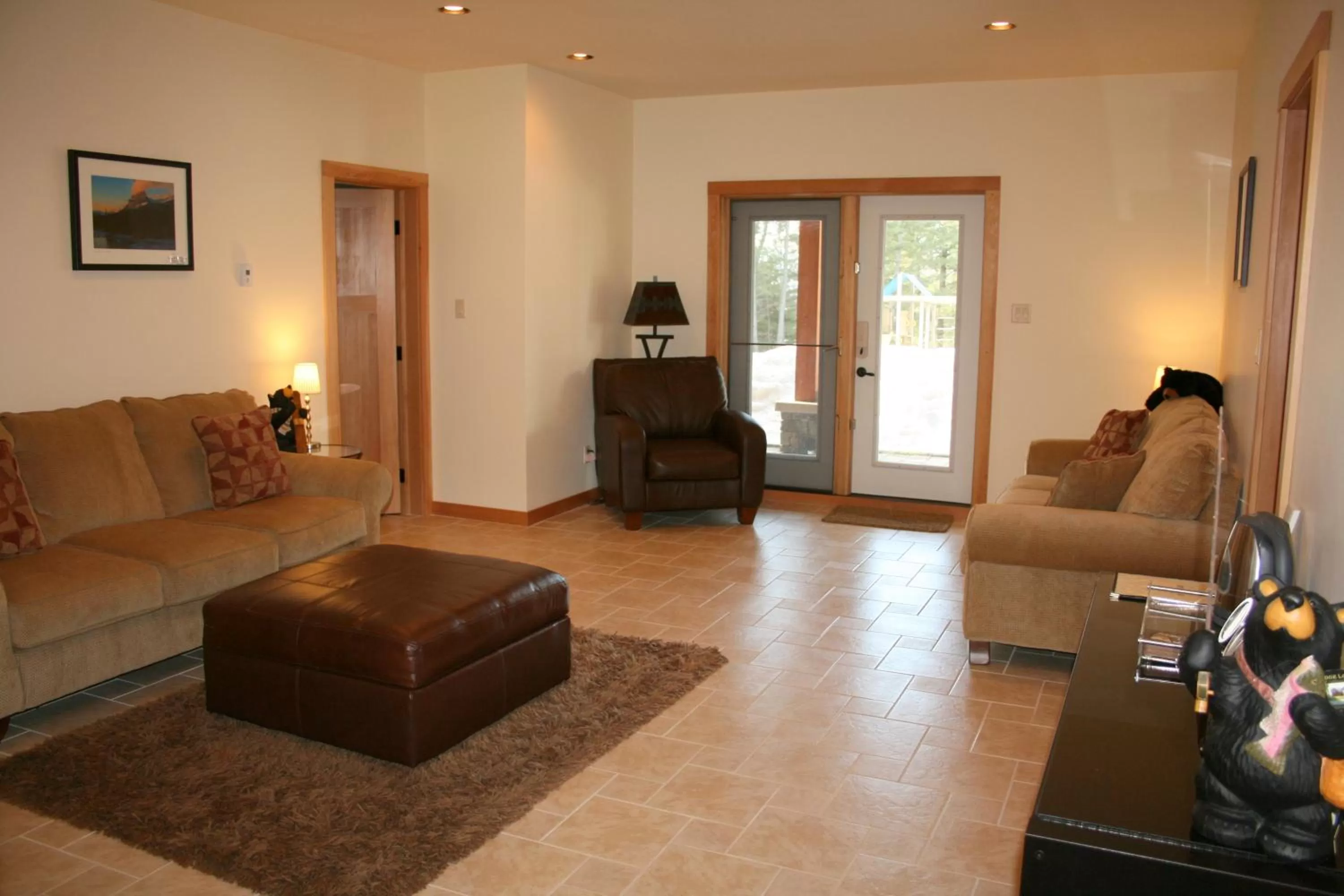 Living room, Seating Area in Canyon Ridge Lodge