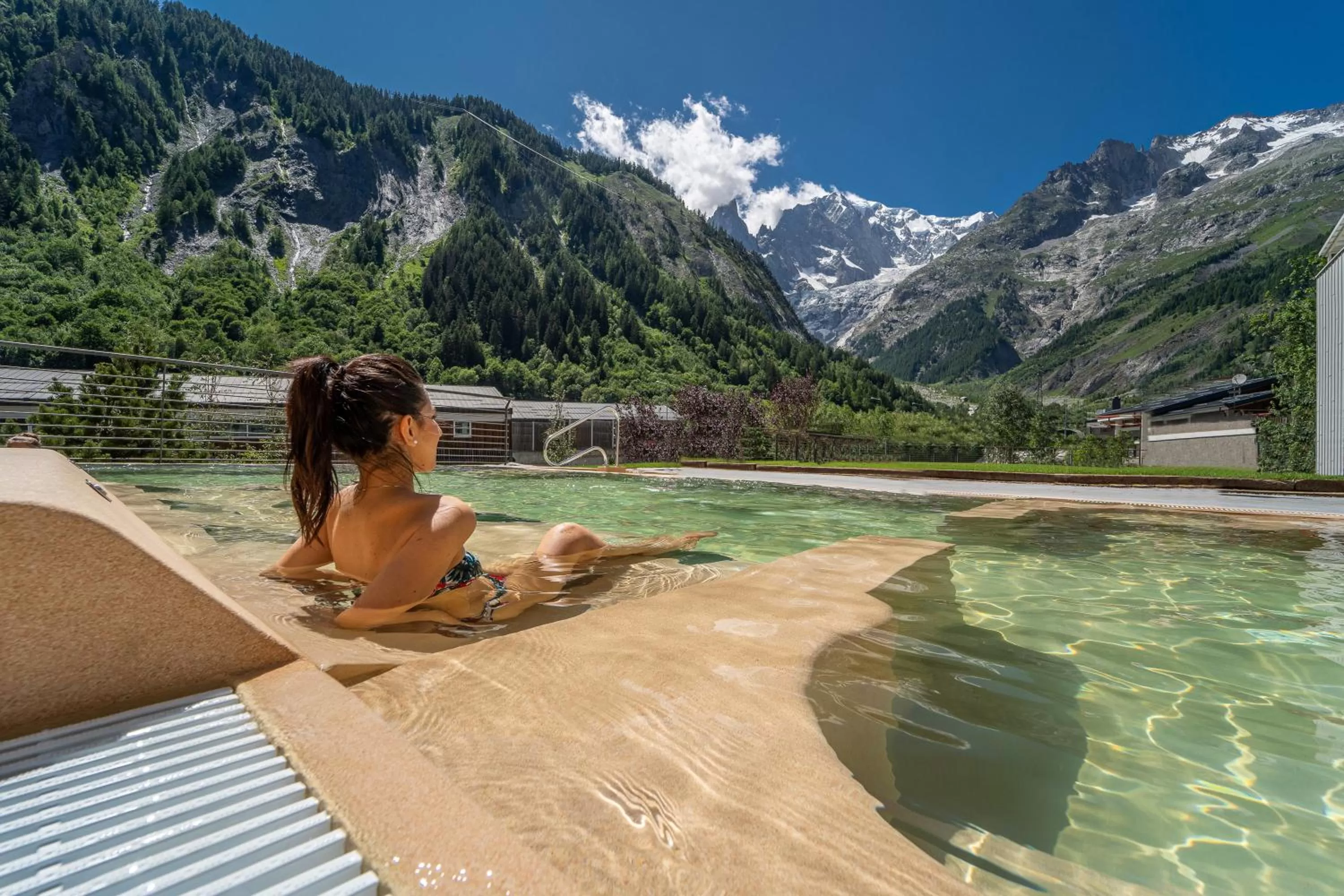 Swimming pool in TH Courmayeur