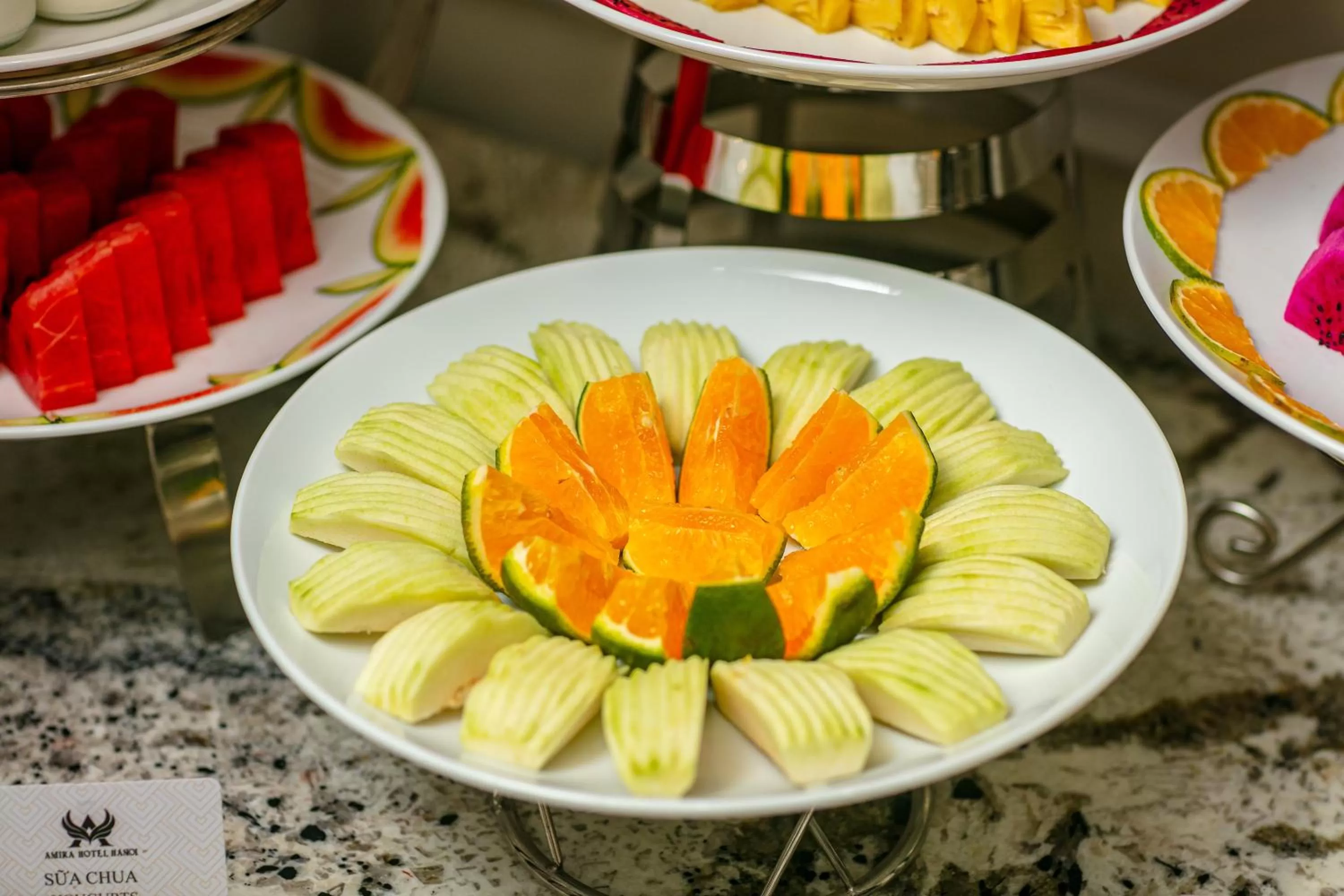 Buffet breakfast in Amira Hotel Hanoi