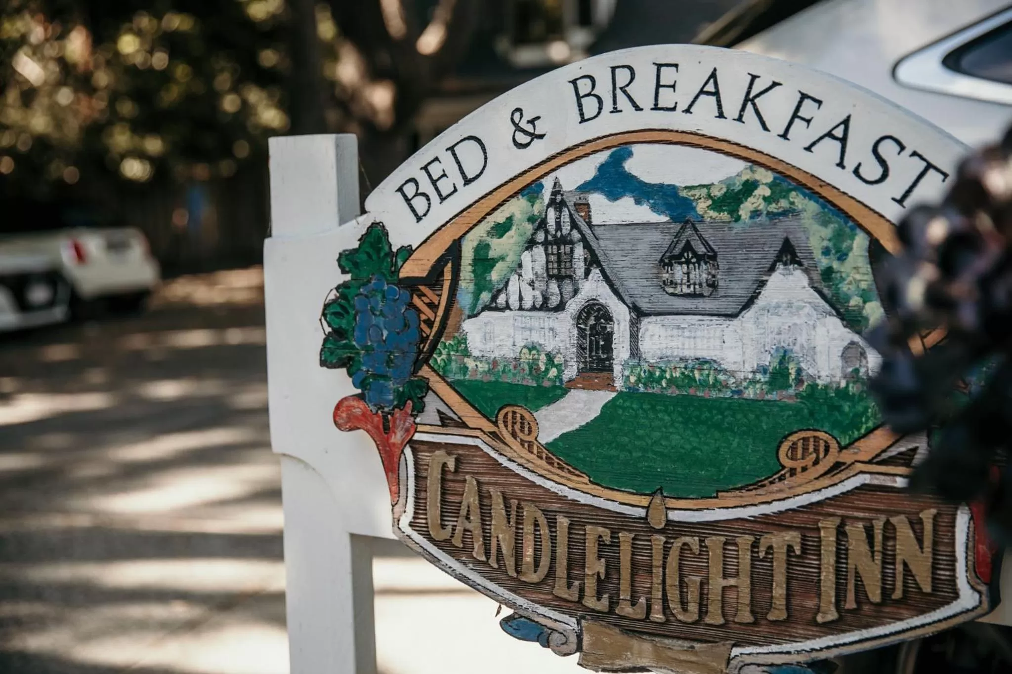 Property logo or sign in Candlelight Inn Napa Valley