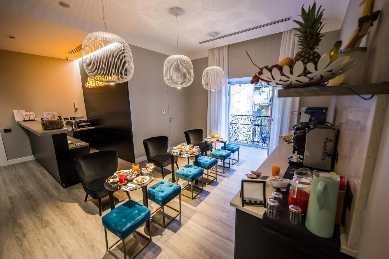 Buffet breakfast in B&B Art House