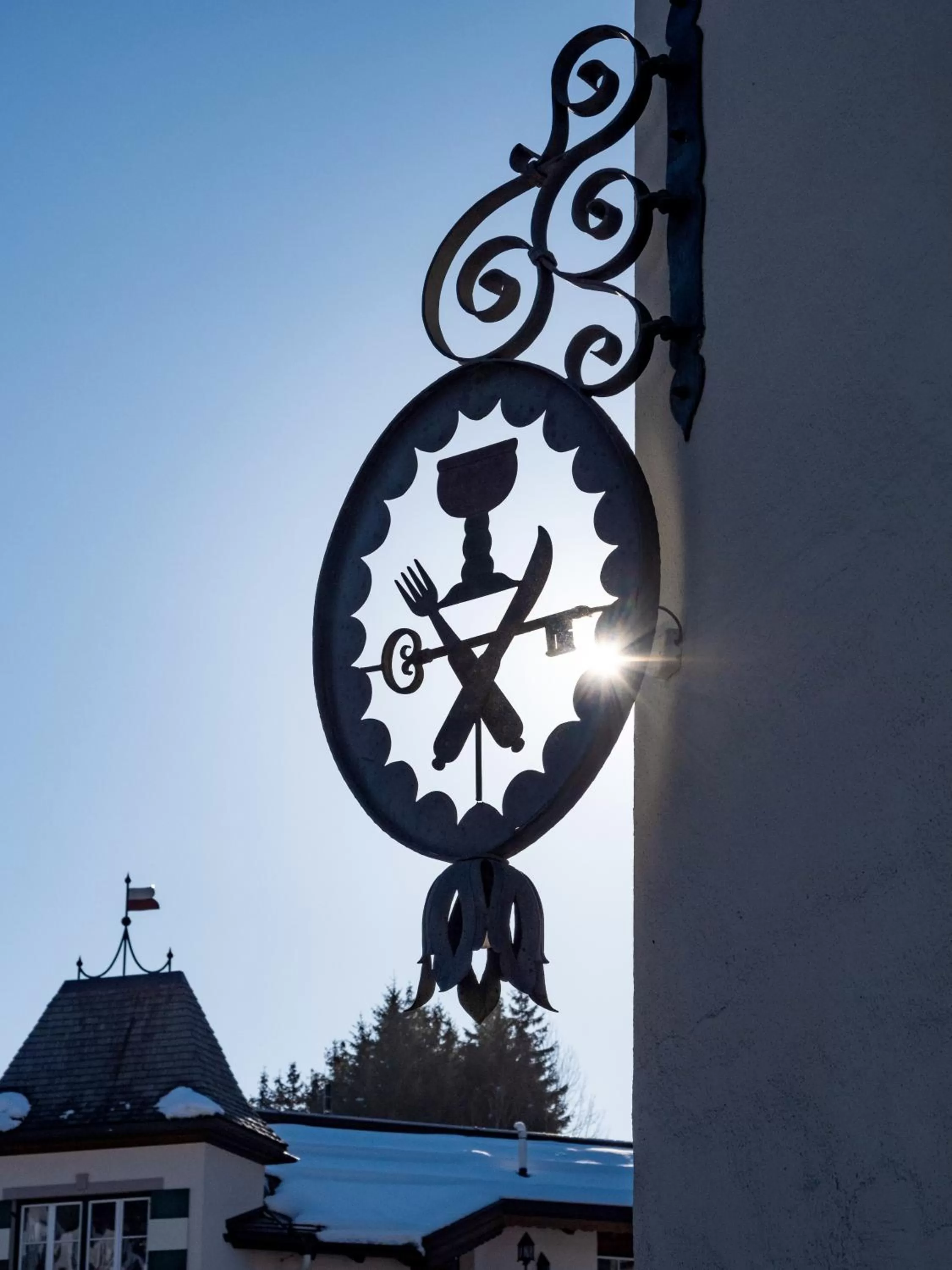 View (from property/room) in Alpen Glück Hotel Unterm Rain garni