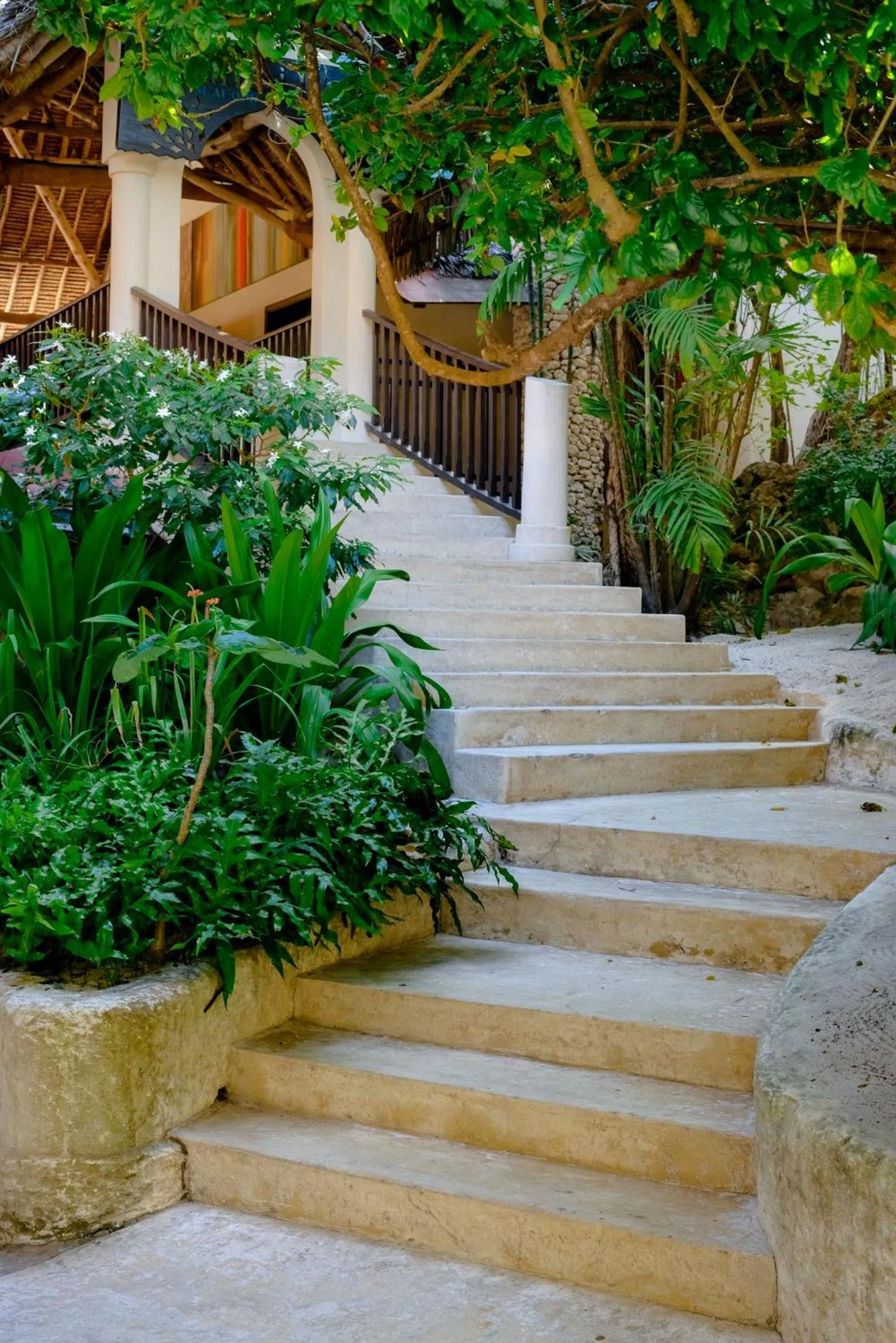 Facade/entrance in Swahili Beach