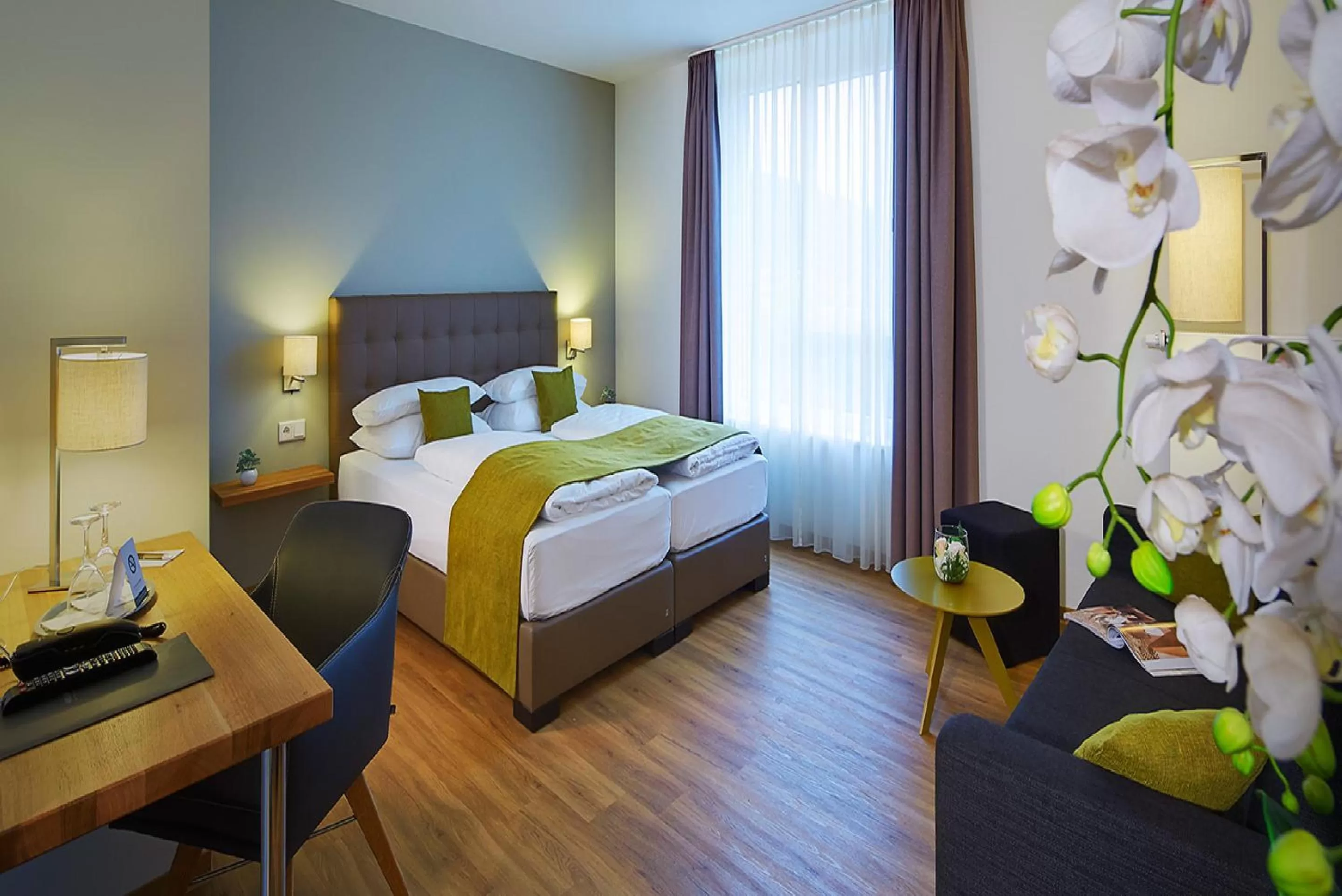 Photo of the whole room, Bed in Hotel Kapellenberg