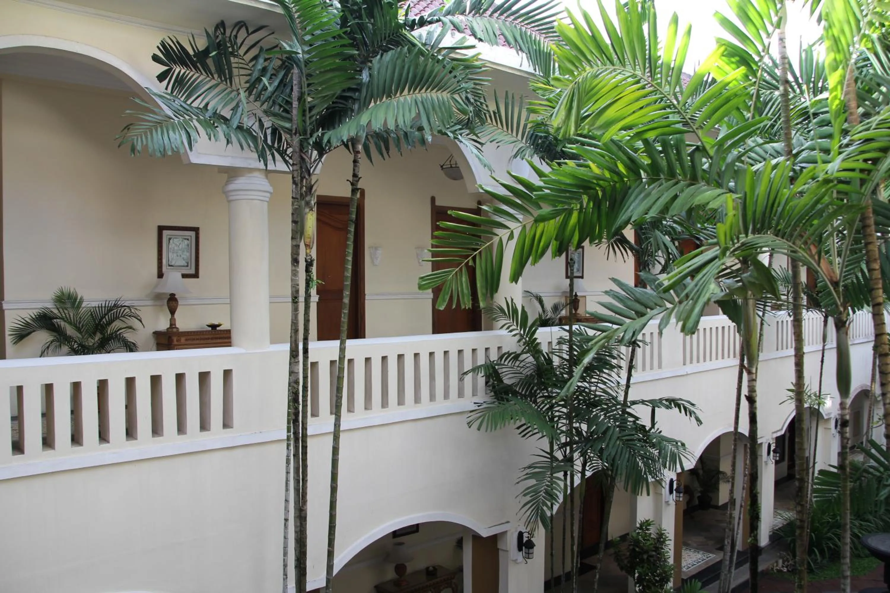 Balcony/Terrace in Sarasvati Borobudur