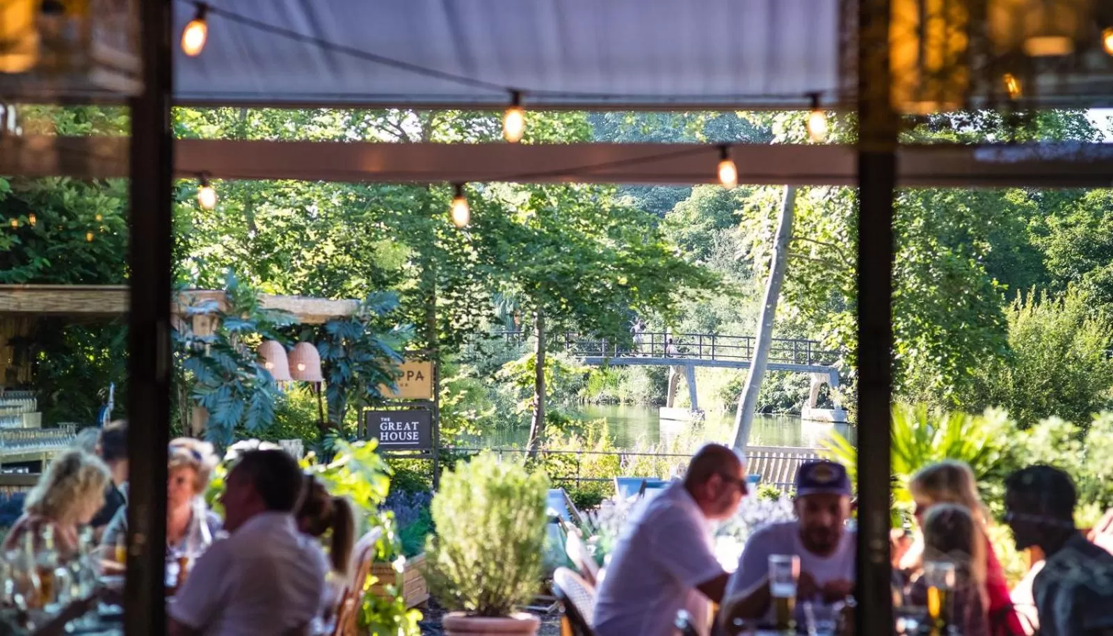 Garden in The Great House, Sonning, Berkshire