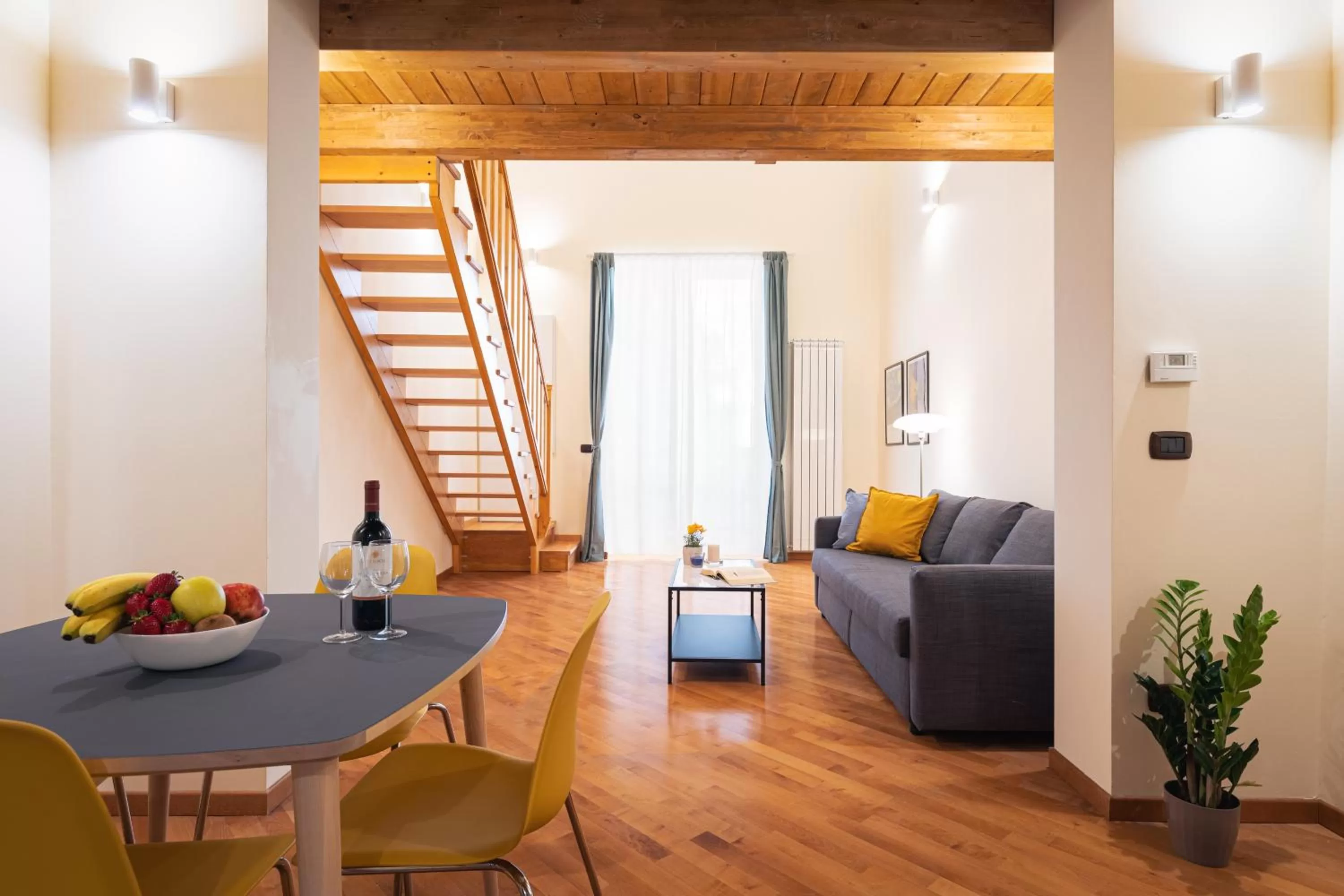 Living room in Open Sicily Residence - Central Apartments Near Quattro Canti