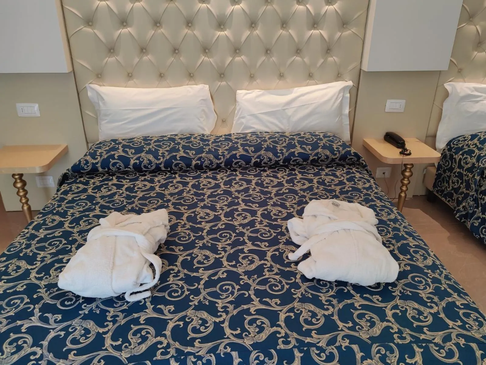 Bed in Hotel Ambassador