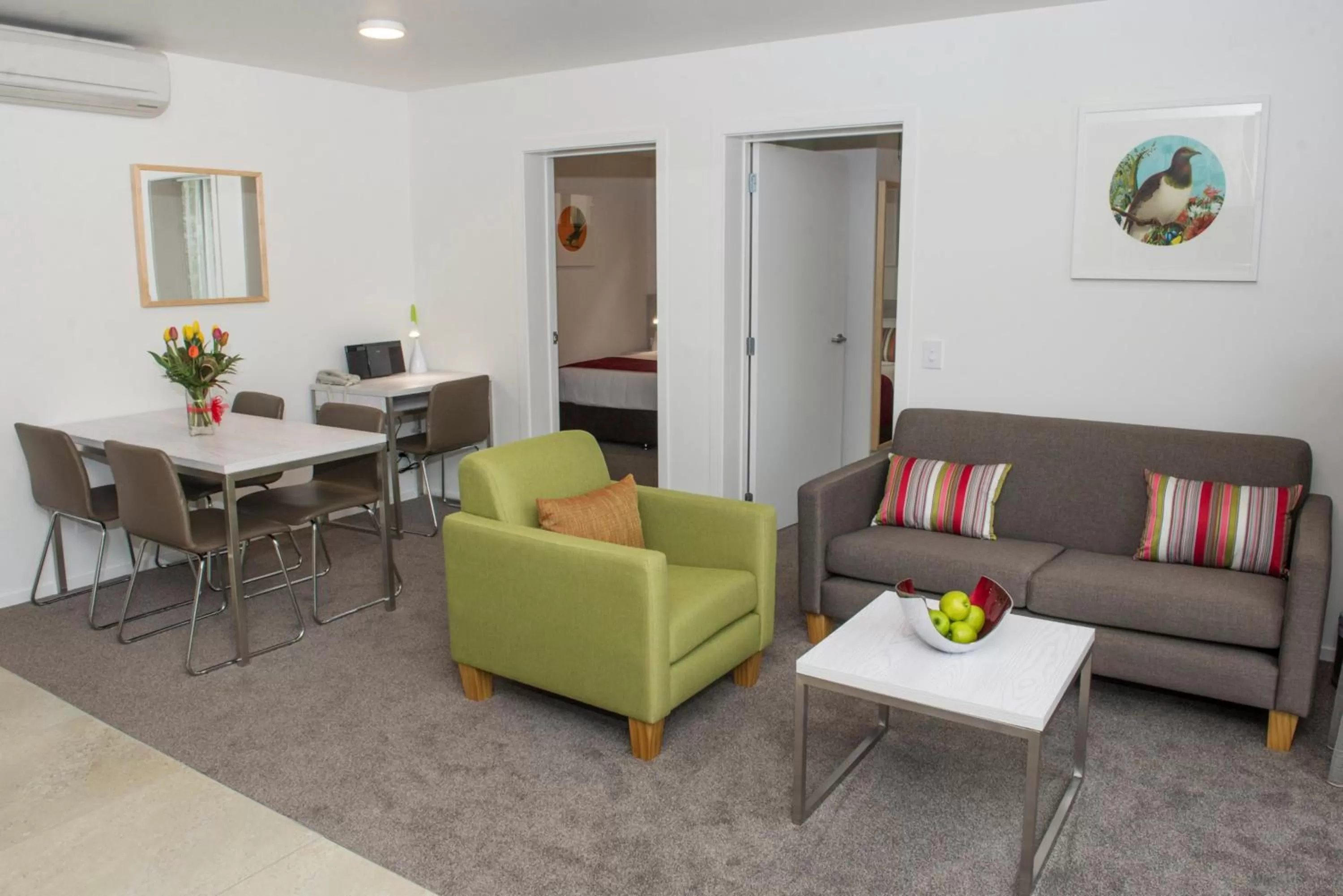 Living room in Quest Nelson