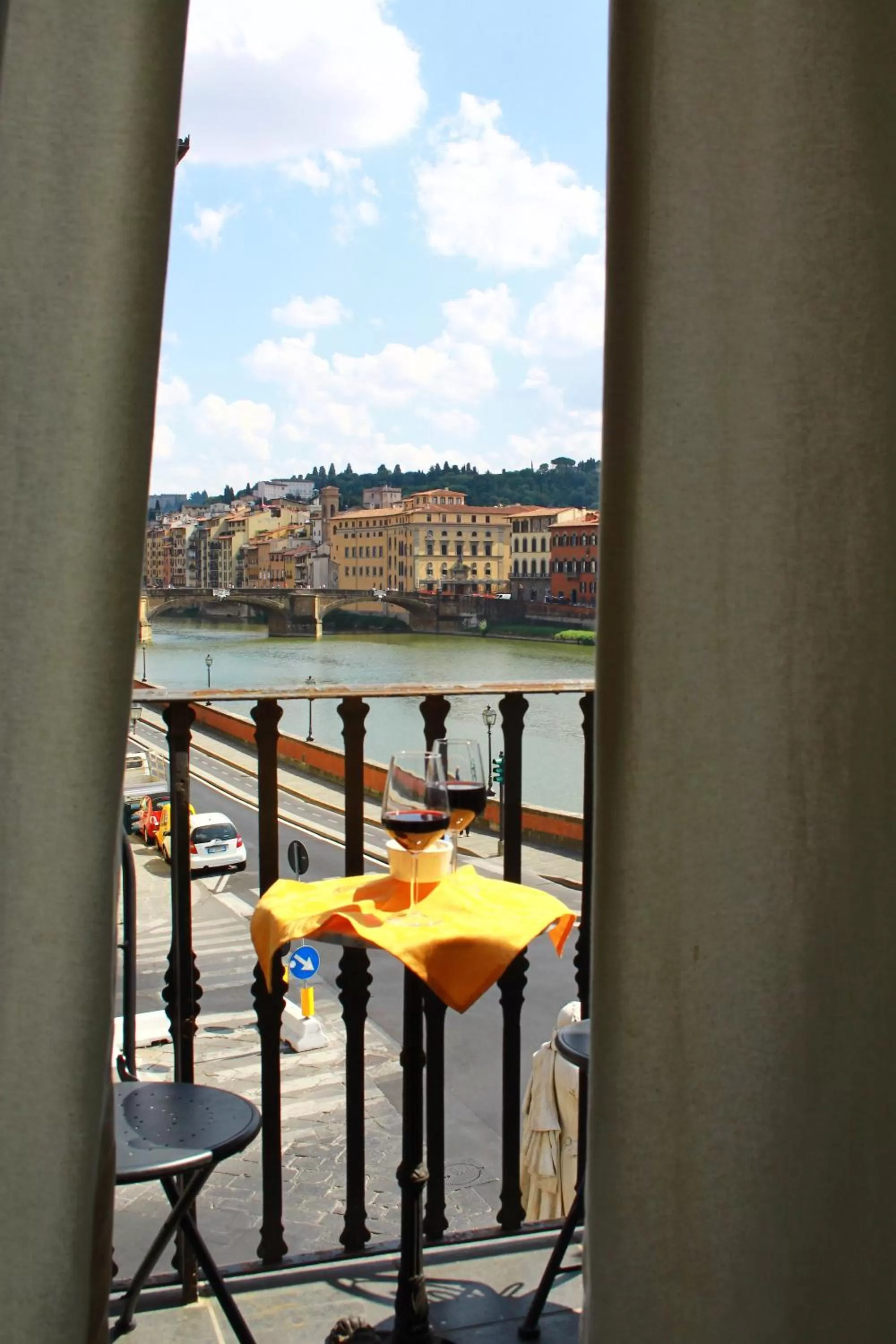 Balcony/Terrace in Residenza Vespucci