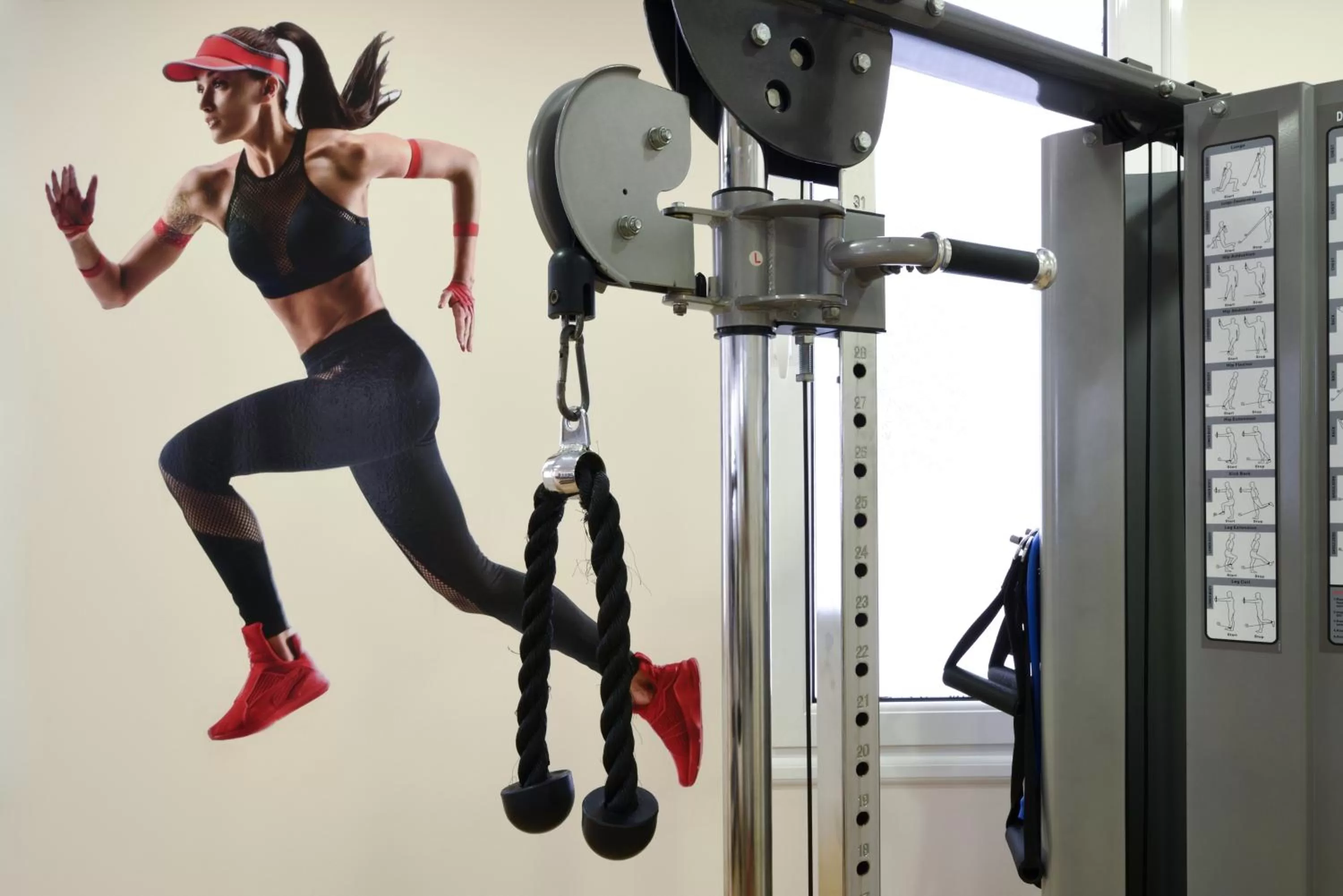 Fitness centre/facilities in Titania Hotel