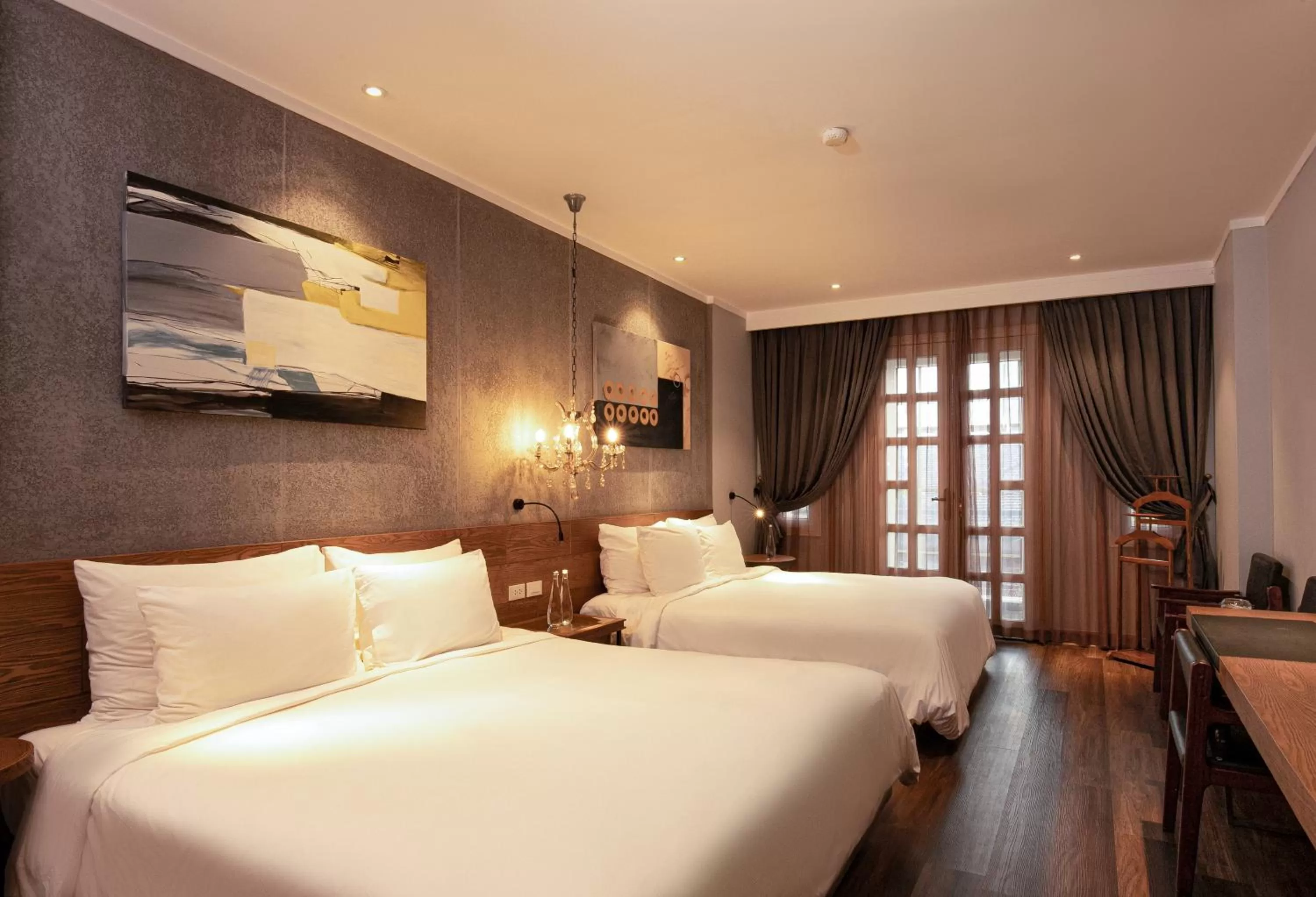 Photo of the whole room, Bed in Bespoke Trendy Hotel Hanoi