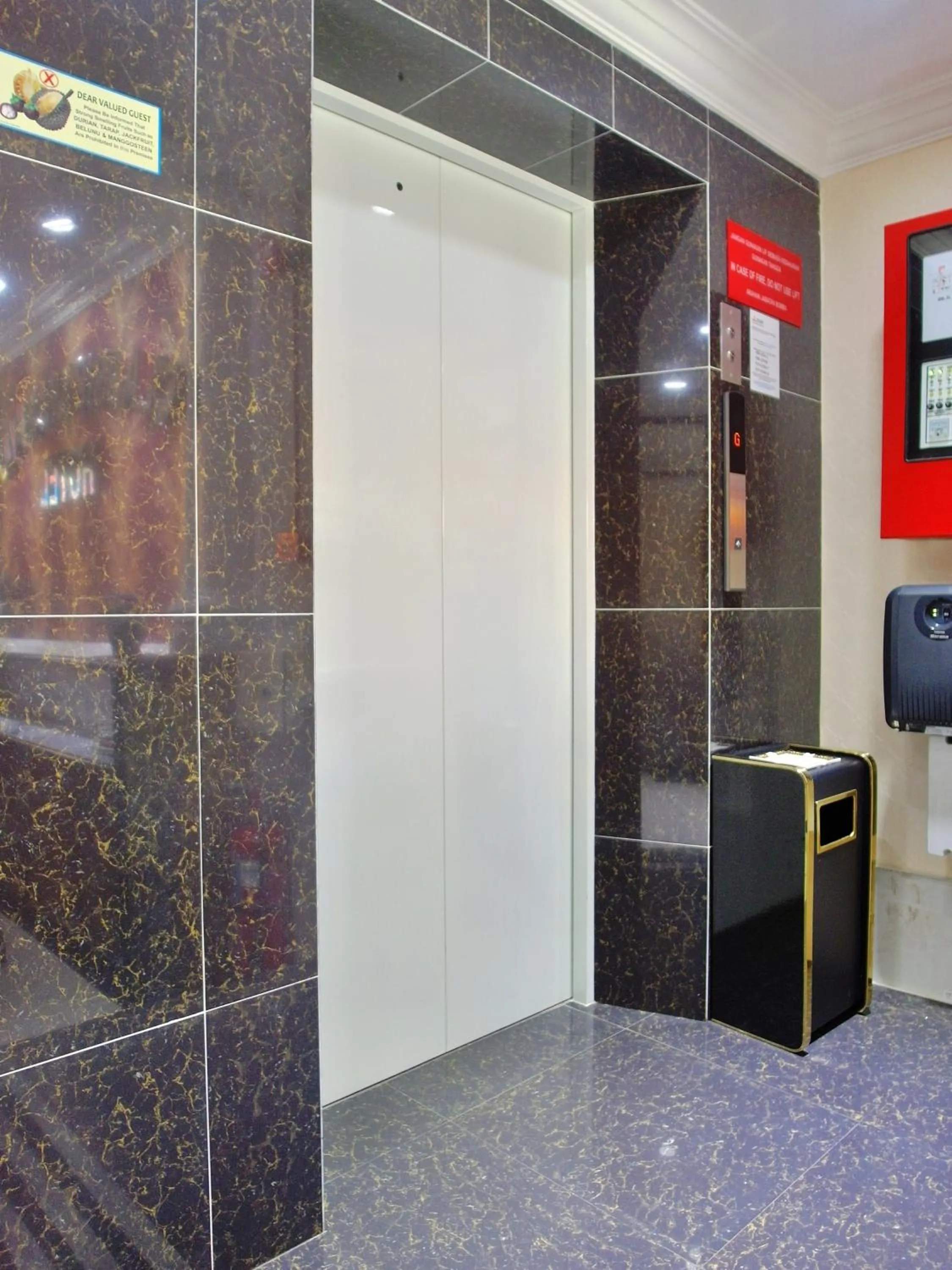 Decorative detail in Classic Kinabalu Hotel