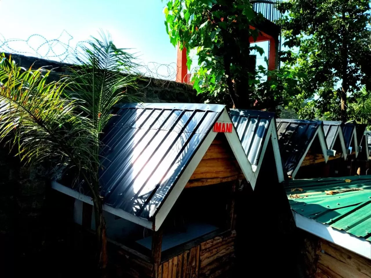 Garden view in Vienna Woods Hotel Nakuru