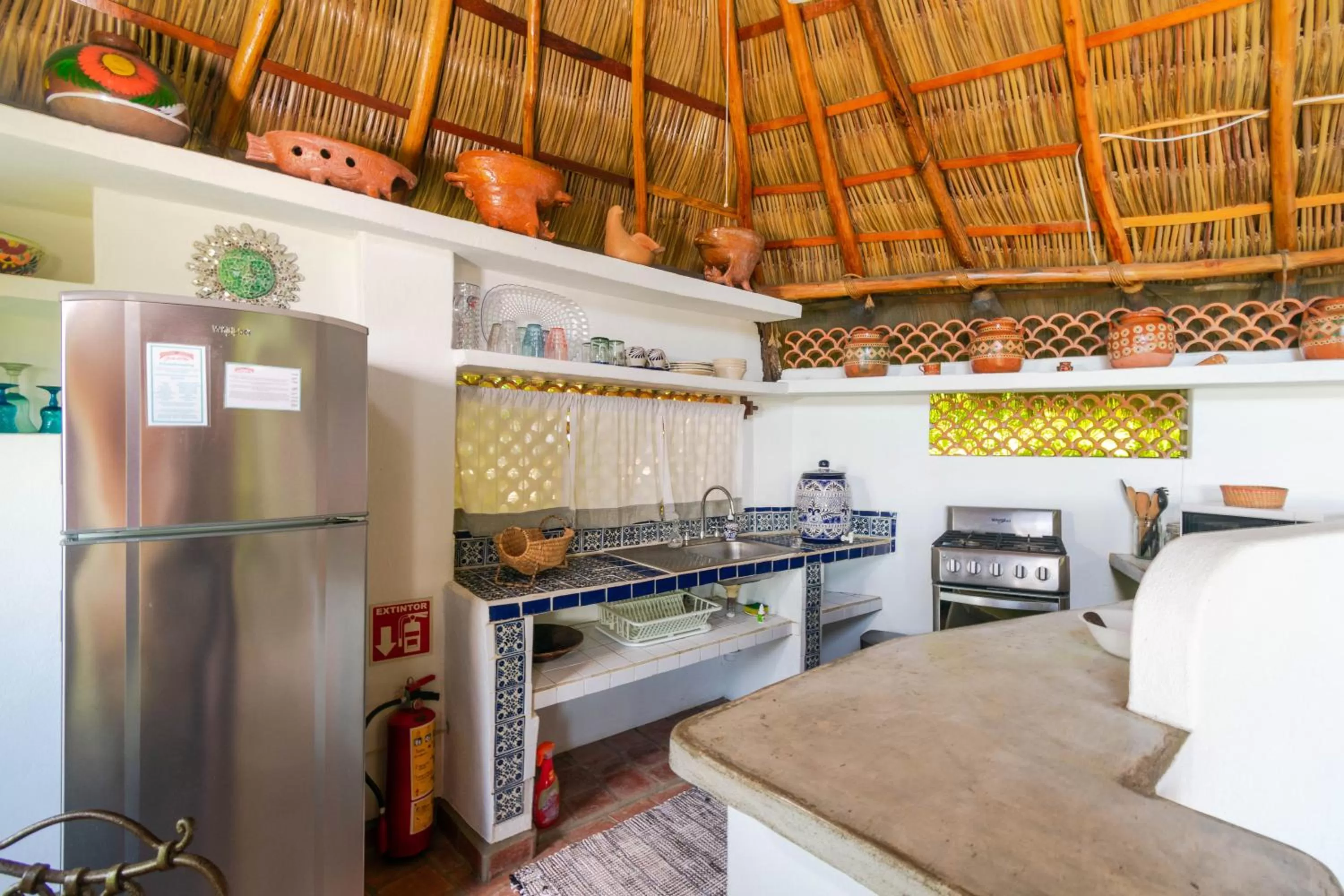 Kitchen or kitchenette in Villas Jardin Del Mar