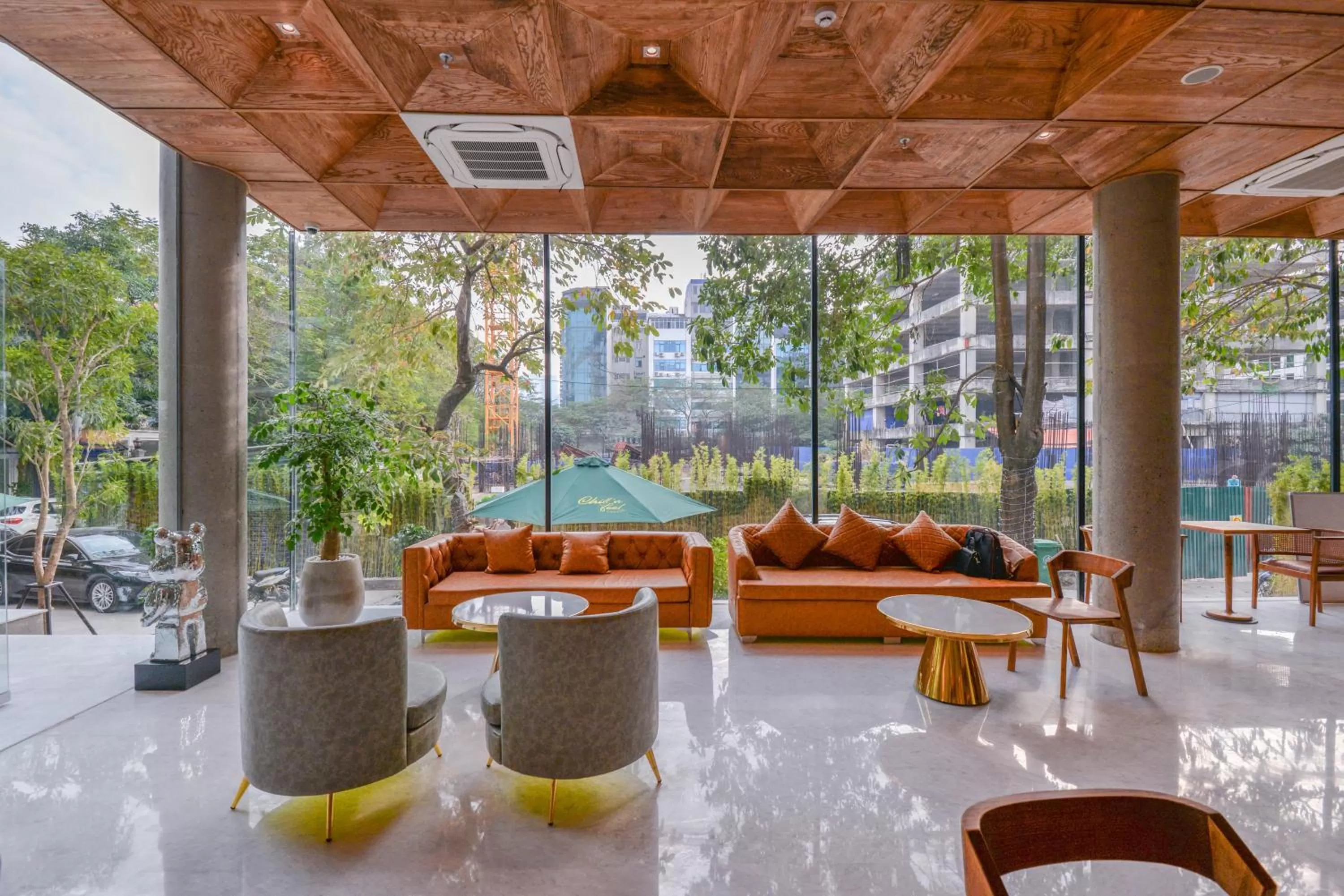 Patio in 22Land Hotel & Residence