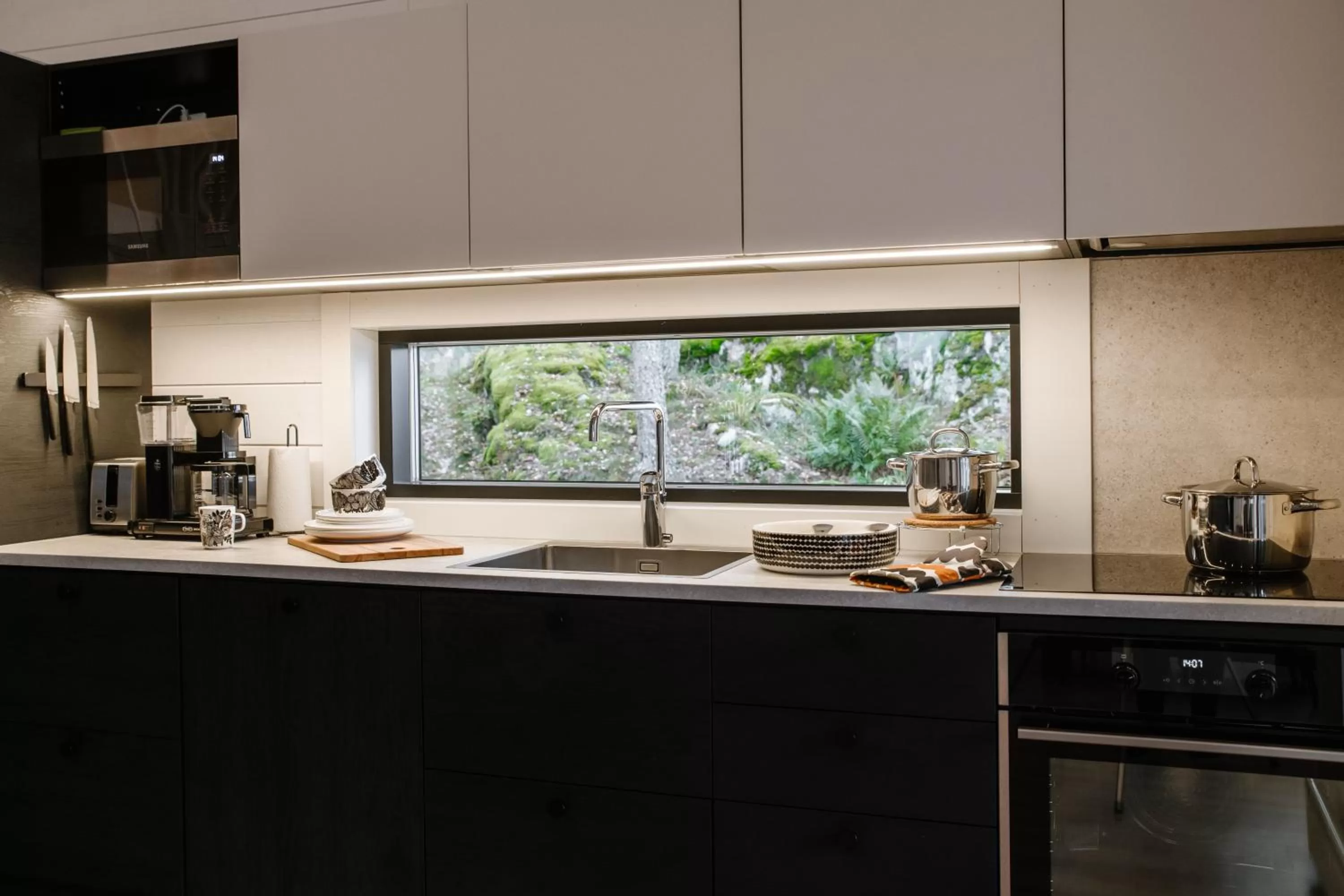 kitchen in Sahanlahti Resort