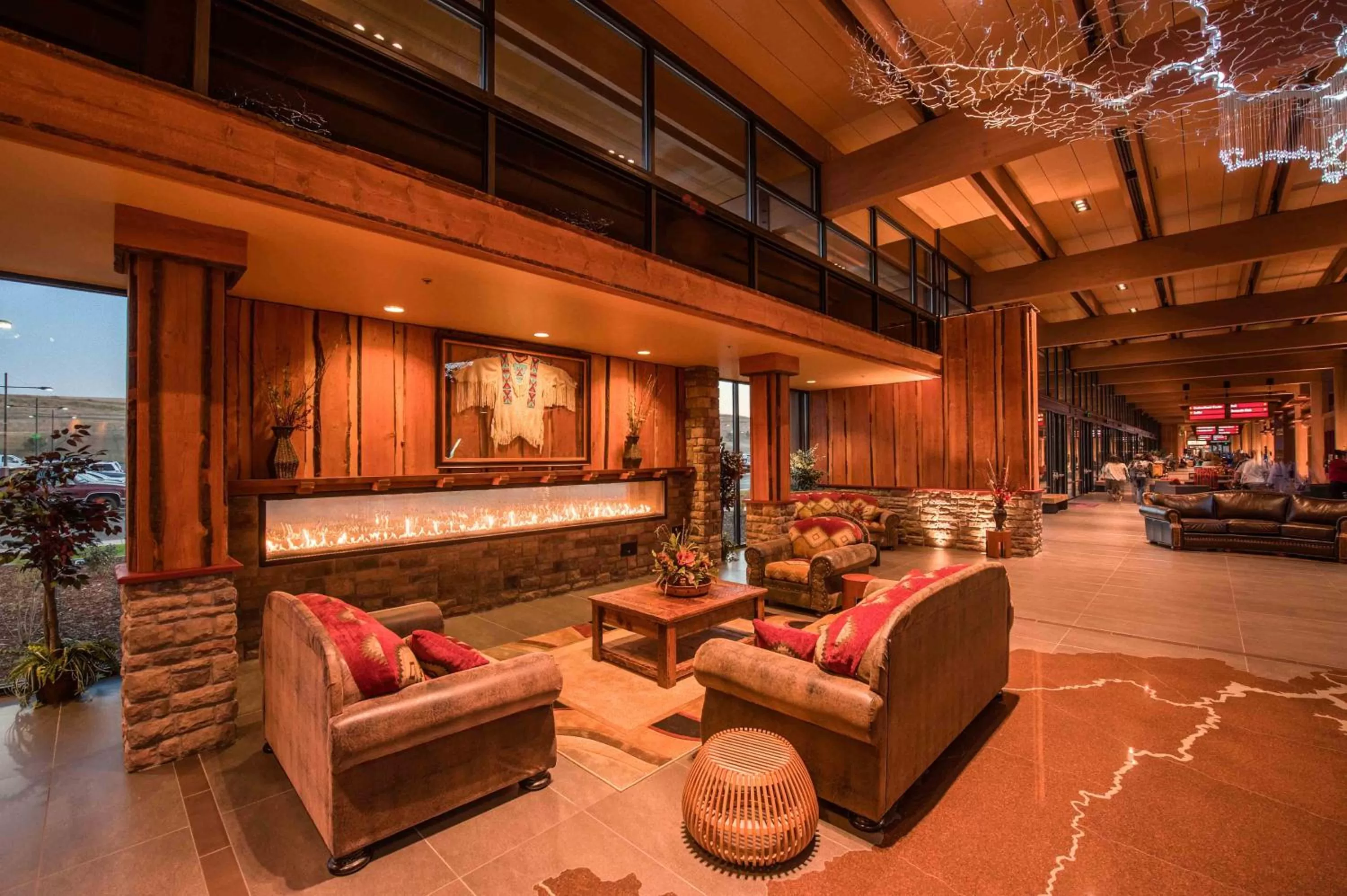 Lobby or reception in Coeur D'Alene Casino Resort Hotel